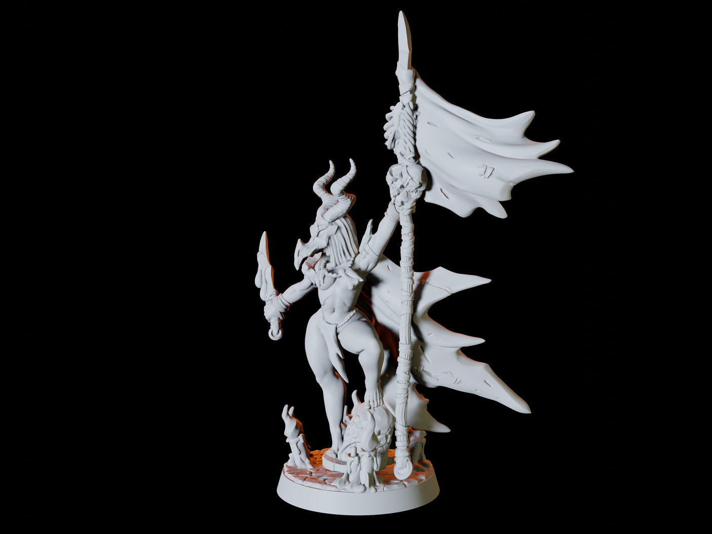 Kobold Pinup Miniature for Dungeons and Dragons, Pathfinder or other TTRPGs