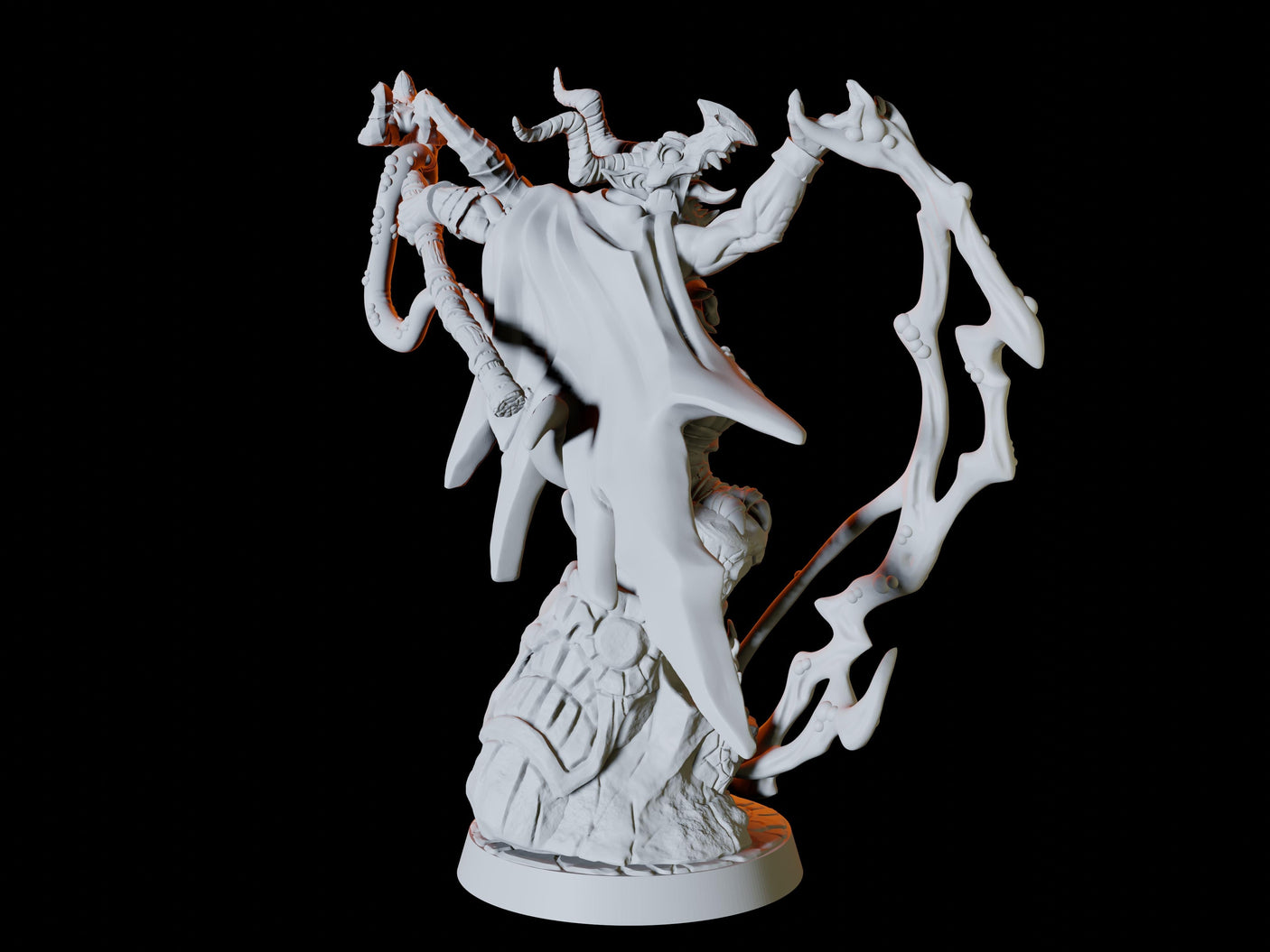 Kobold Wizard Miniature for Dungeons and Dragons, Pathfinder or other TTRPGs