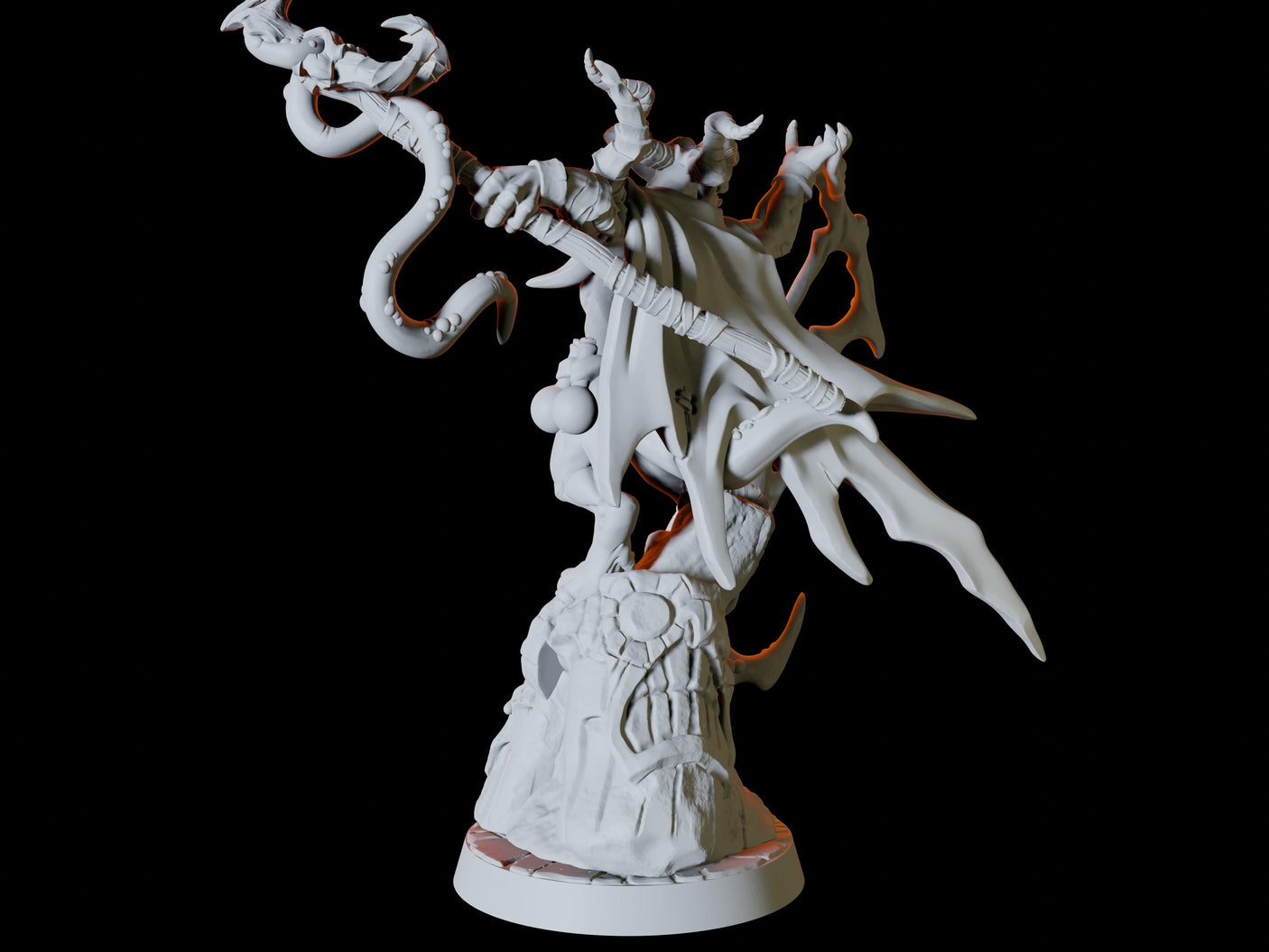 Kobold Wizard Miniature for Dungeons and Dragons, Pathfinder or other TTRPGs