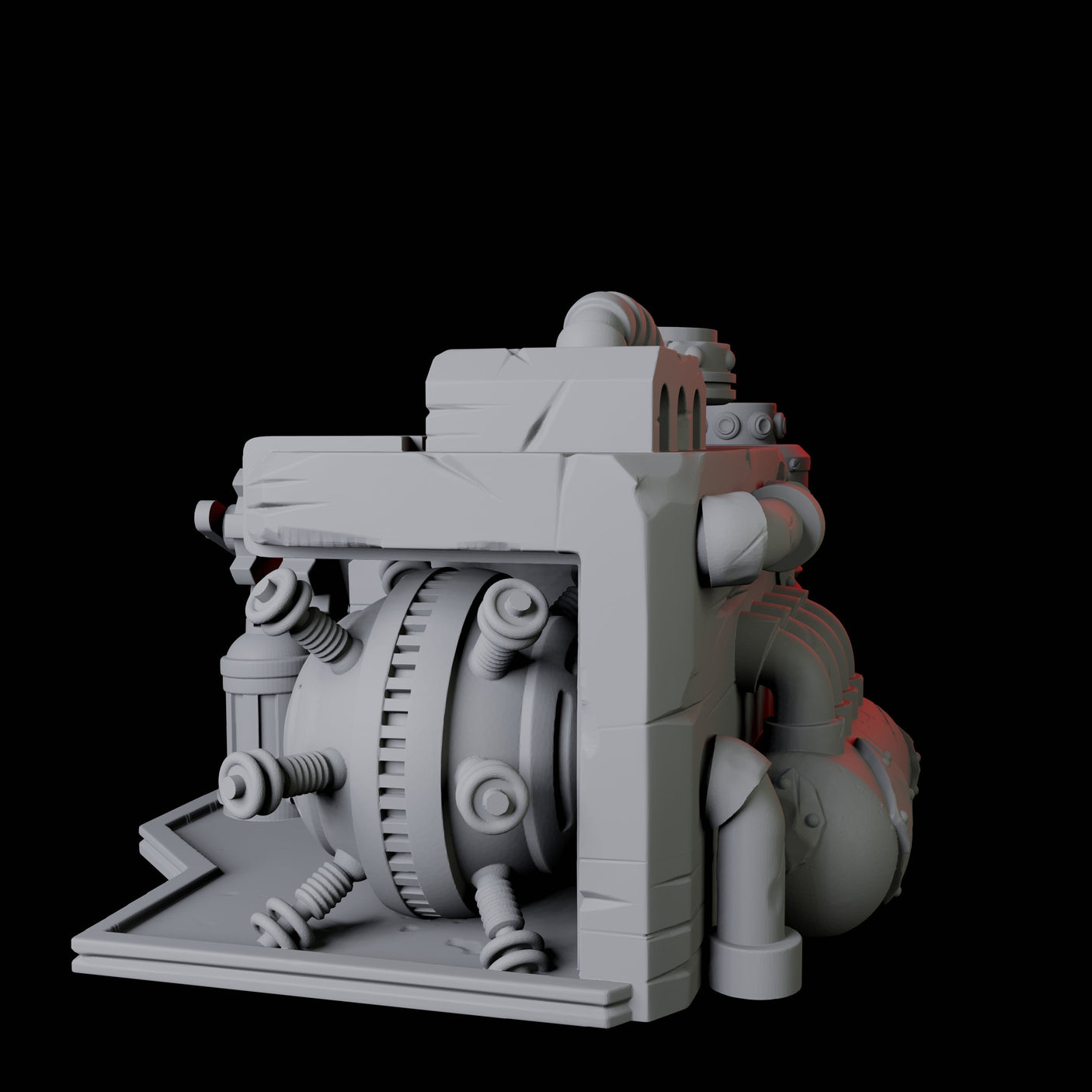 Laboratory Machine F Miniature for Dungeons and Dragons, Pathfinder or other TTRPGs