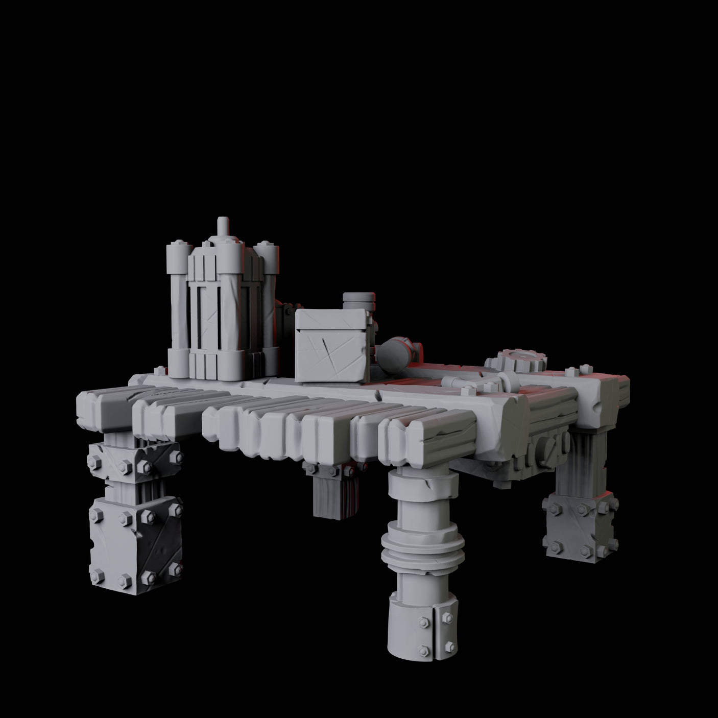 Laboratory Table Miniature for Dungeons and Dragons, Pathfinder or other TTRPGs