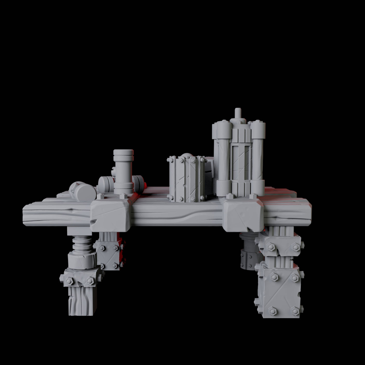 Laboratory Table Miniature for Dungeons and Dragons, Pathfinder or other TTRPGs