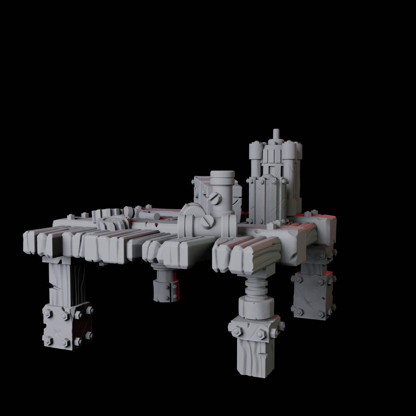 Laboratory Table Miniature for Dungeons and Dragons, Pathfinder or other TTRPGs