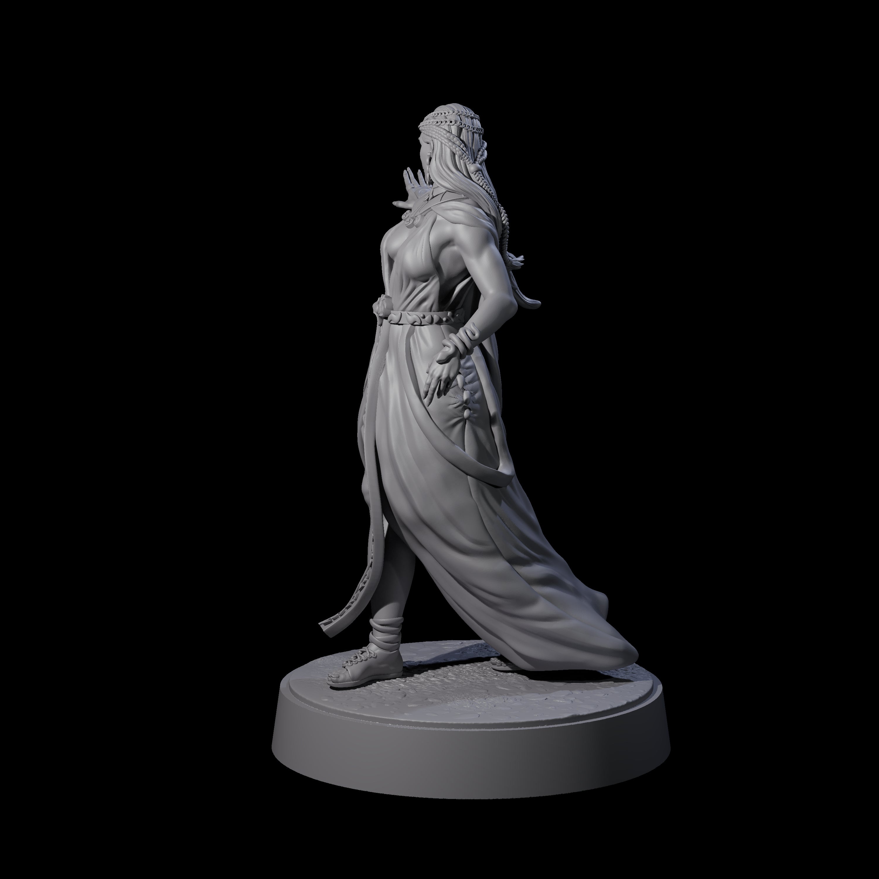Lady Hera - Confident Sorcerer Miniature for Dungeons and Dragons, Pathfinder or other TTRPGs