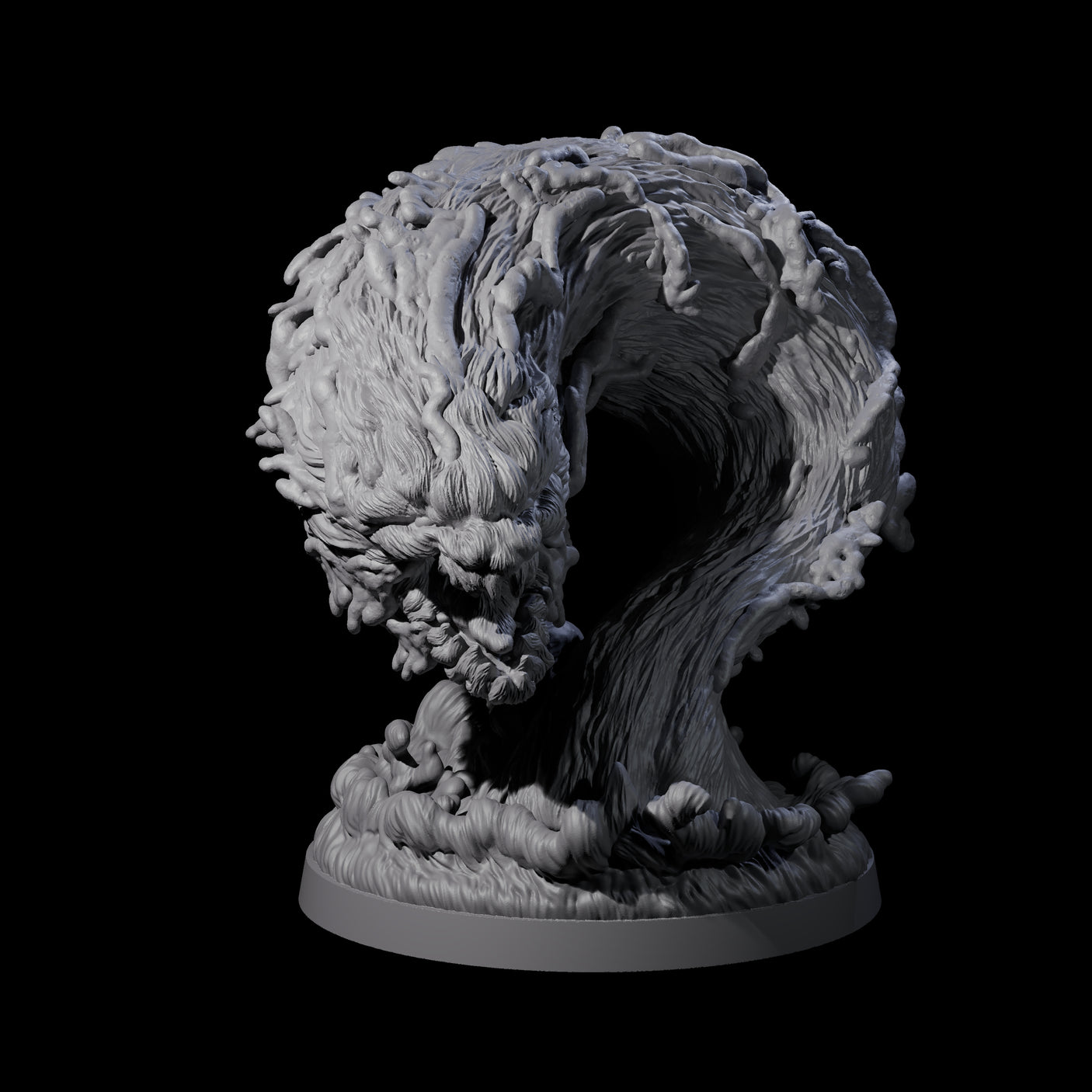 Lake Horror Water Elemental Miniature for Dungeons and Dragons, Pathfinder or other TTRPGs