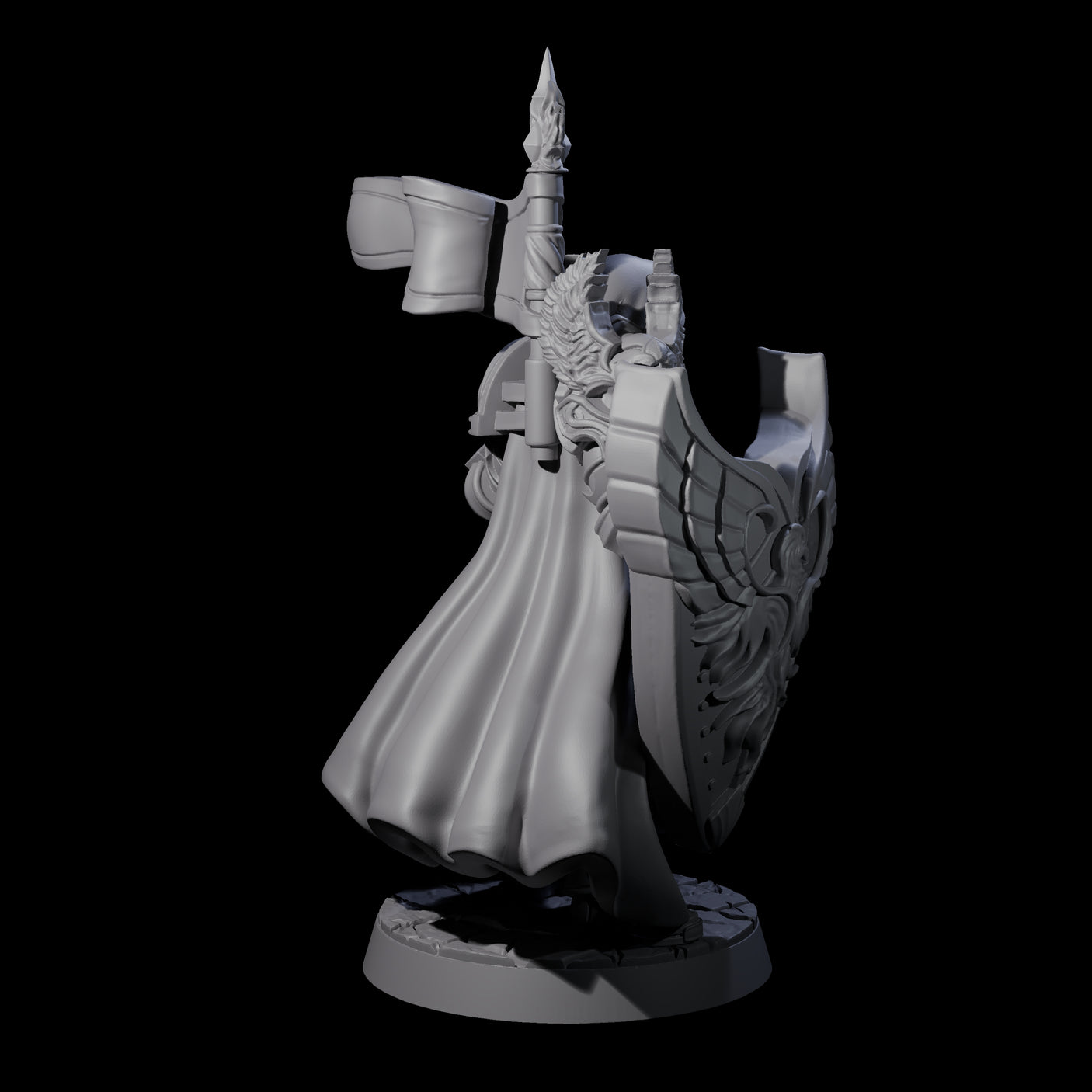 Leader of the Guard Miniature for Dungeons and Dragons, Pathfinder or other TTRPGs