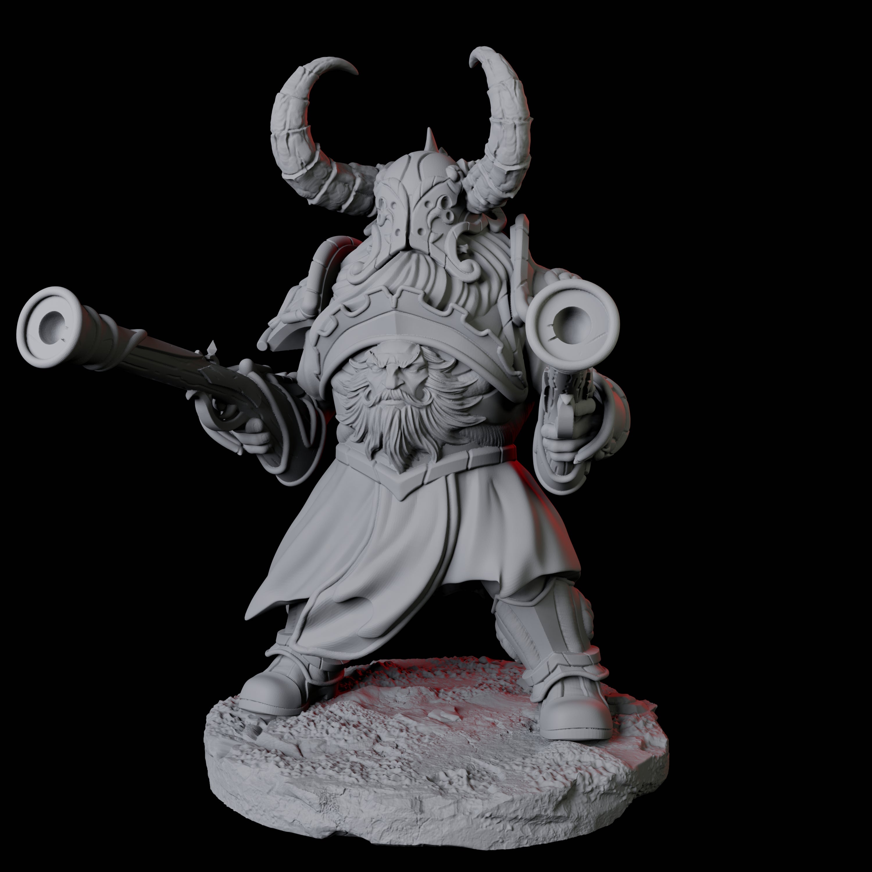 Leadspitter Rifleman A Miniature for Dungeons and Dragons, Pathfinder or other TTRPGs