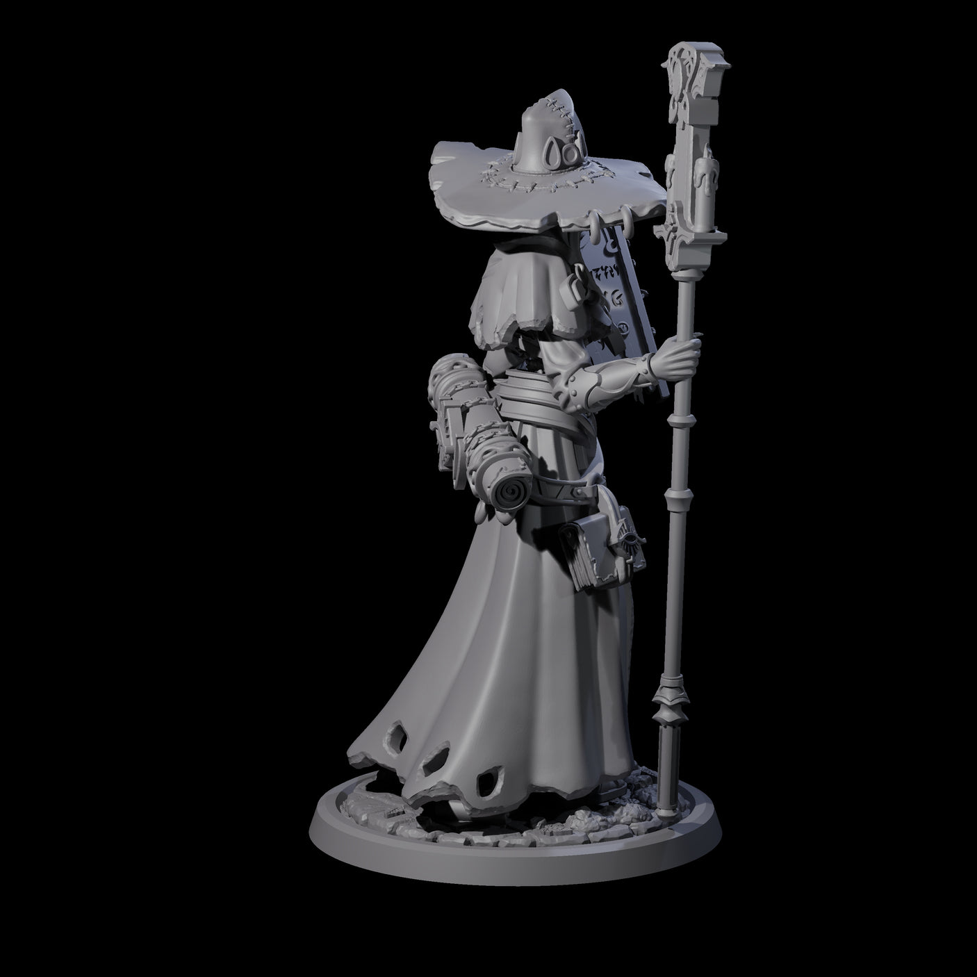 Learned Undead Scholar A Miniature for Dungeons and Dragons, Pathfinder or other TTRPGs