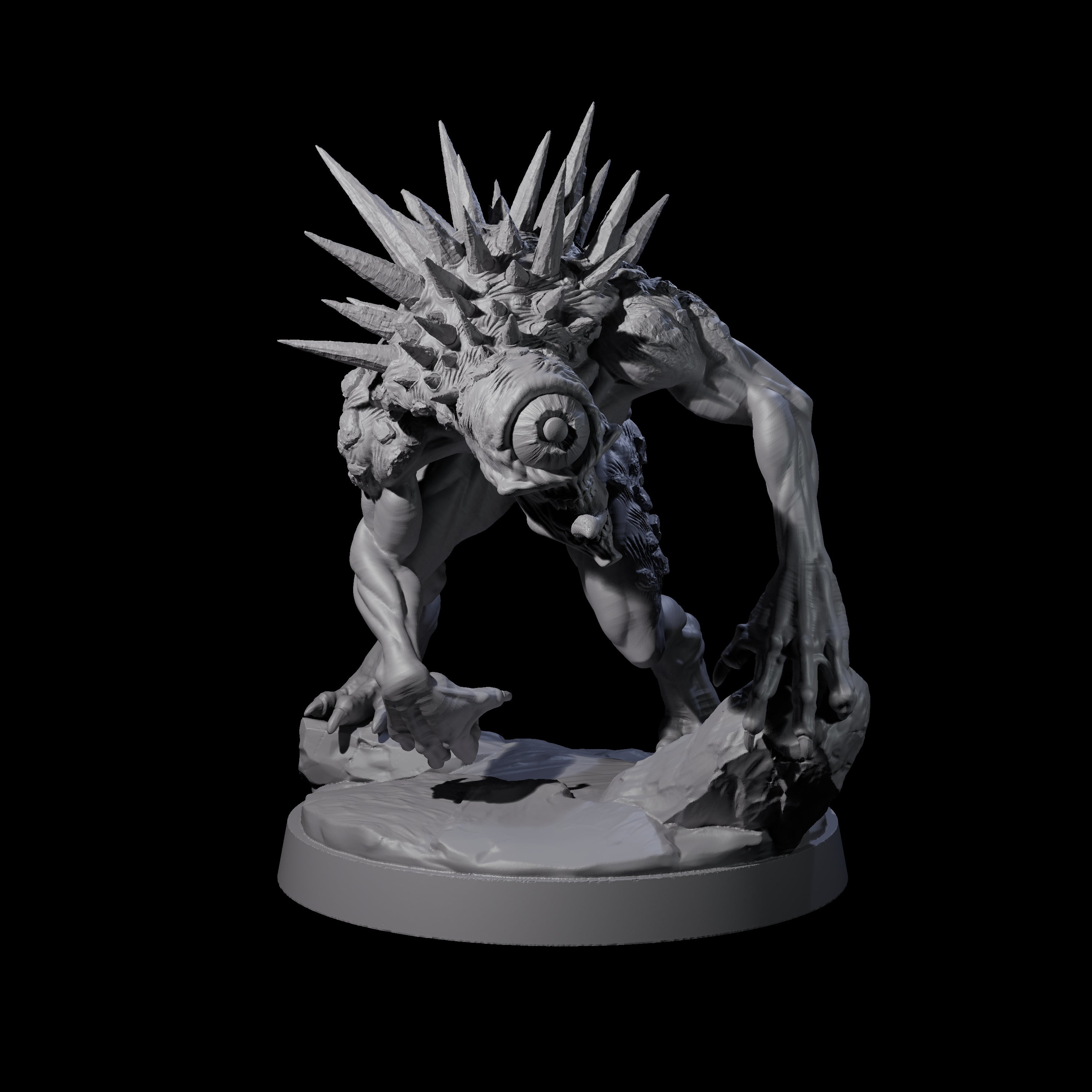 Leering Nothic Miniature for Dungeons and Dragons, Pathfinder or other TTRPGs