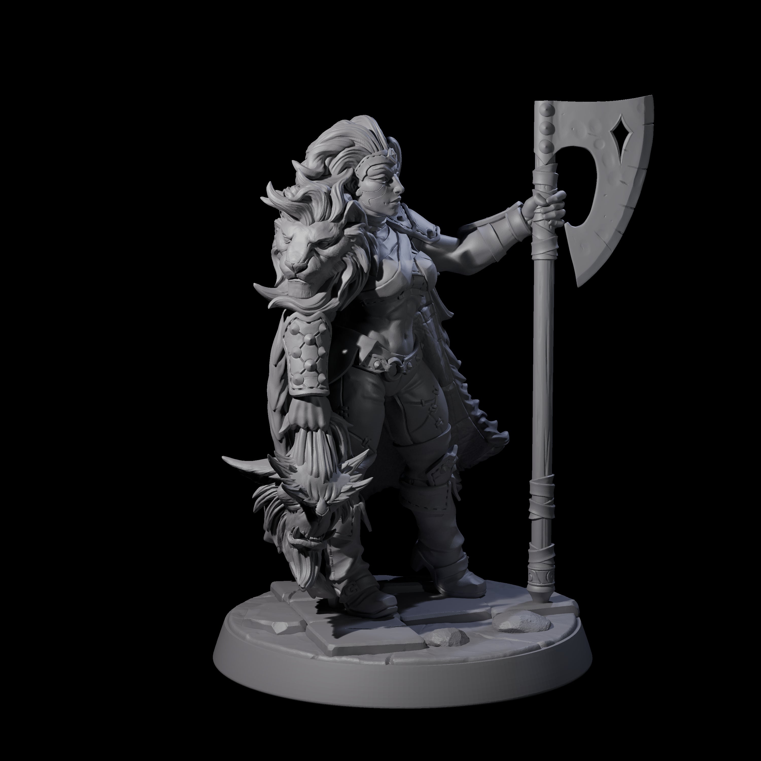 Legendary Bugbear Hunter Miniature for Dungeons and Dragons, Pathfinder or other TTRPGs