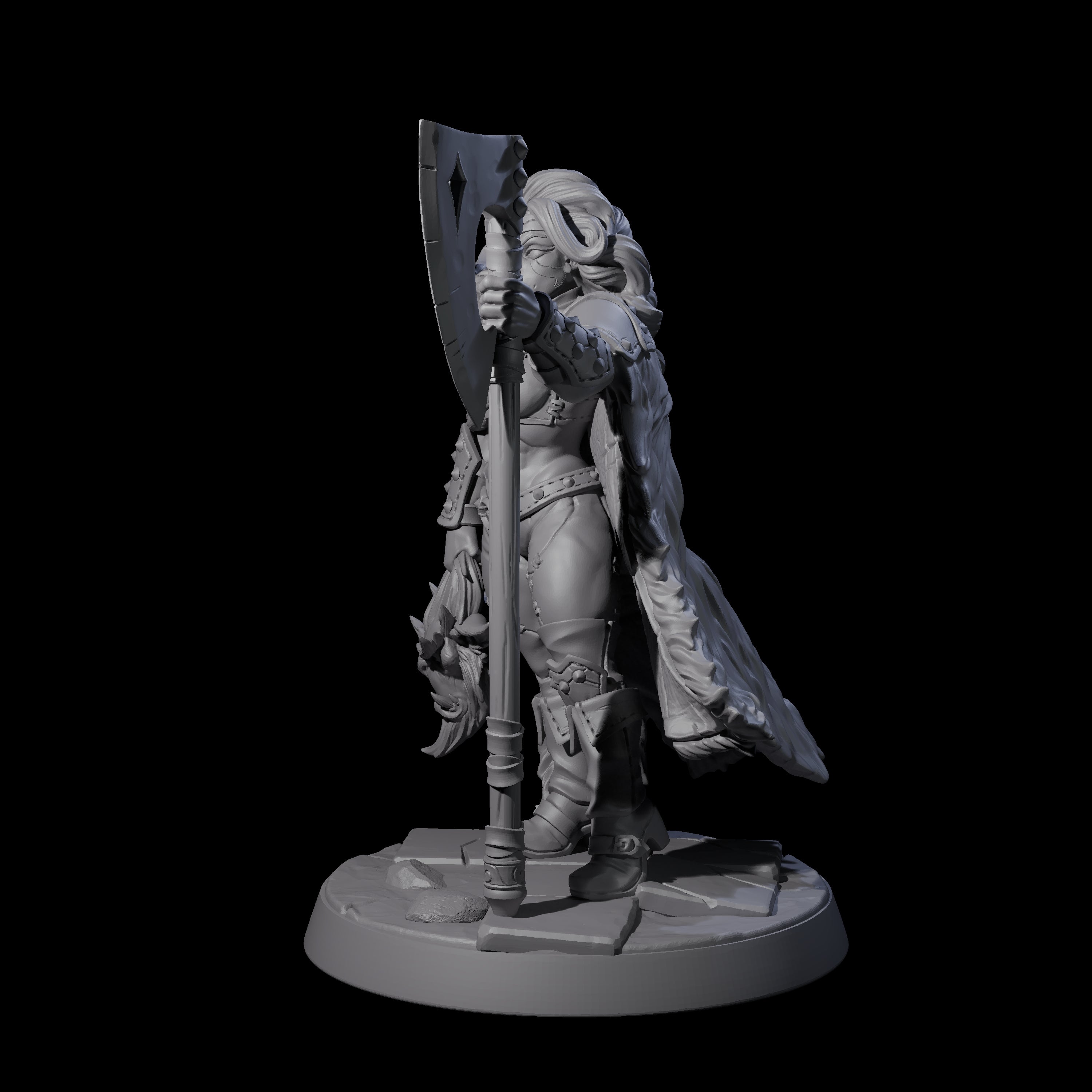 Legendary Bugbear Hunter Miniature for Dungeons and Dragons, Pathfinder or other TTRPGs