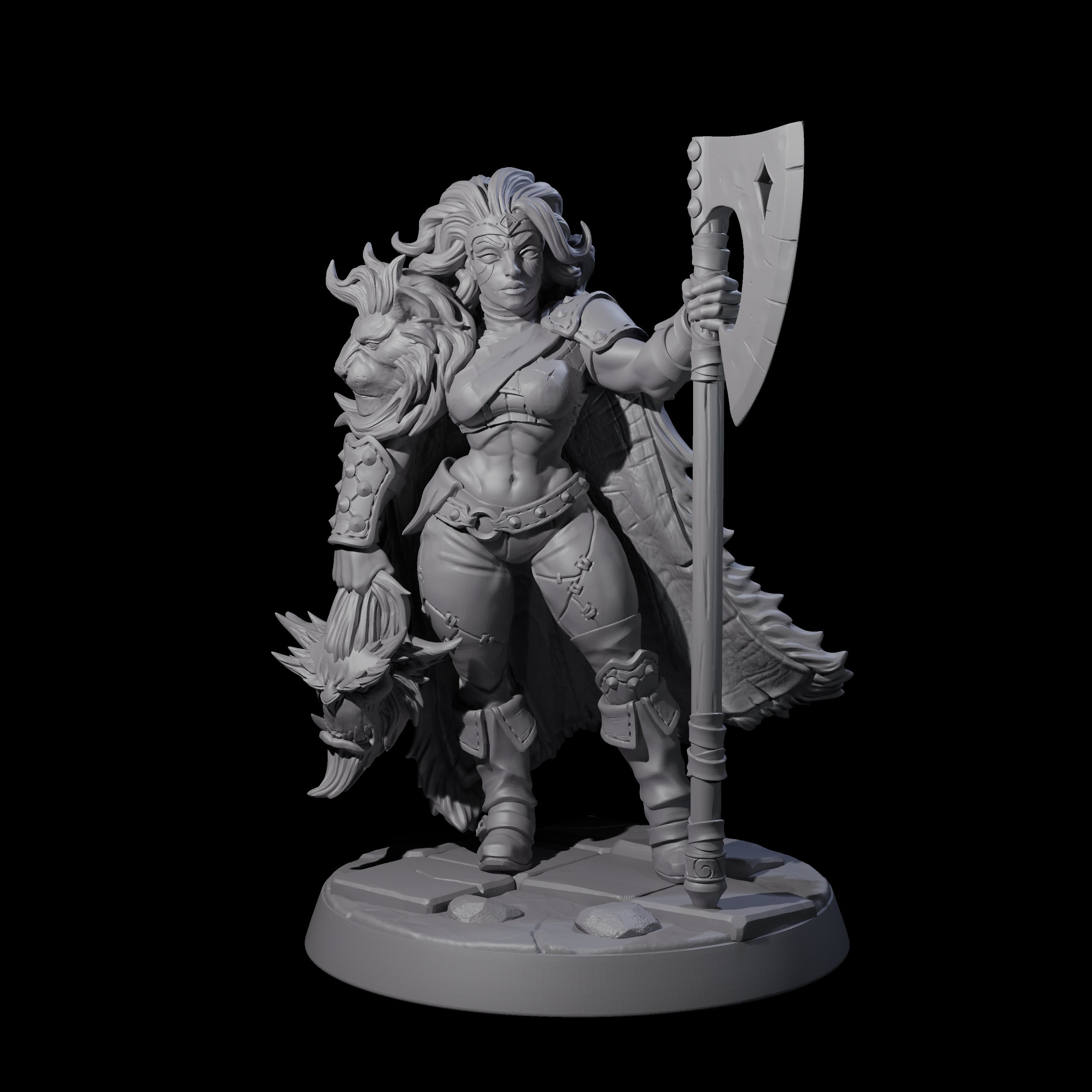 Legendary Bugbear Hunter Miniature for Dungeons and Dragons, Pathfinder or other TTRPGs