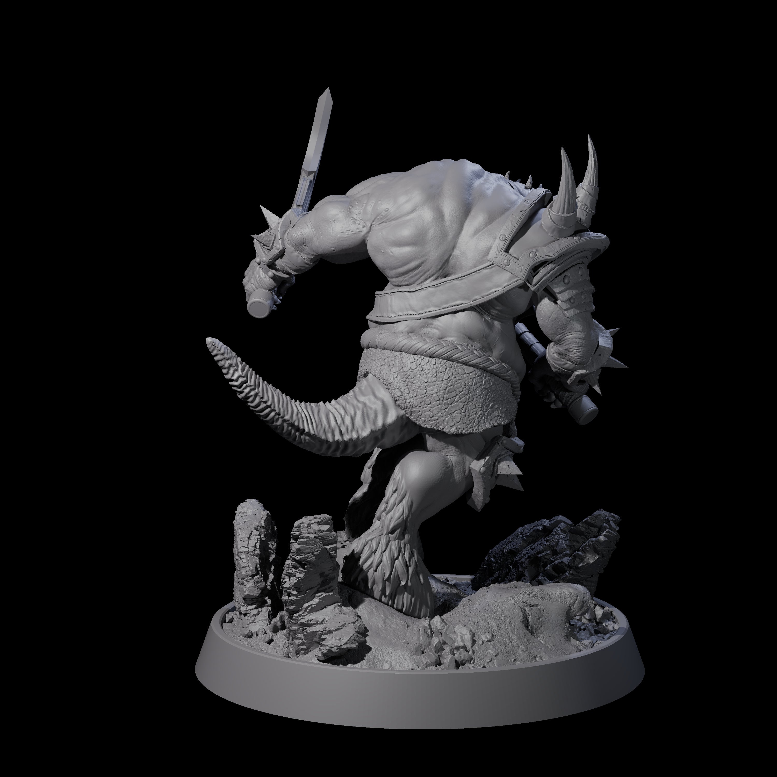 Legionnaire of Hel A Miniature for Dungeons and Dragons, Pathfinder or other TTRPGs