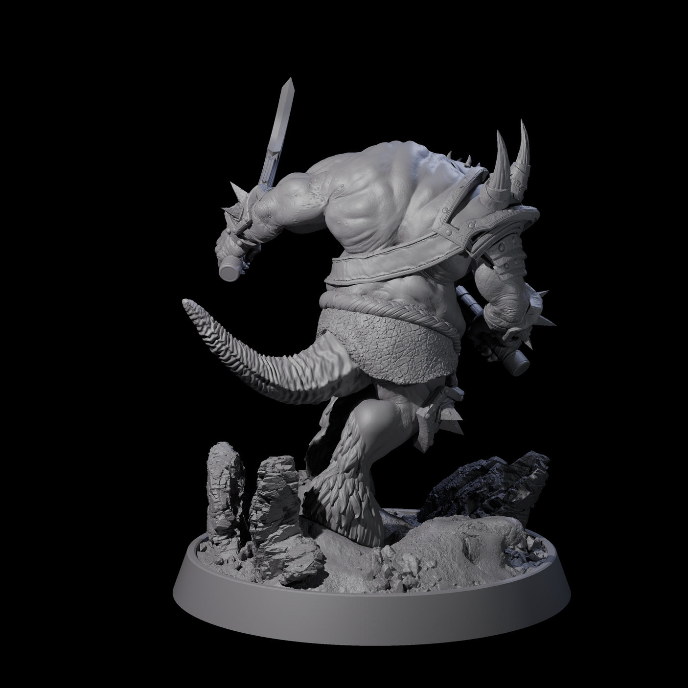 Legionnaire of Hel A Miniature for Dungeons and Dragons, Pathfinder or other TTRPGs