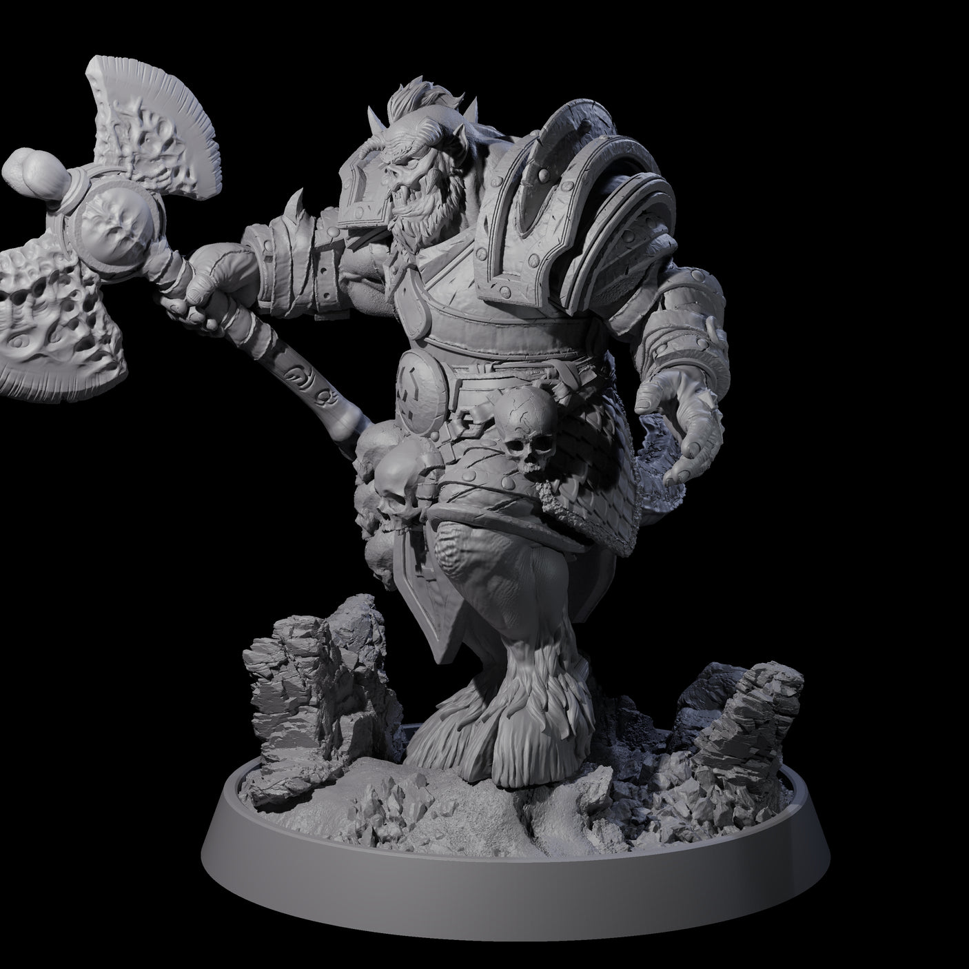Legionnaire of Hel B Miniature for Dungeons and Dragons, Pathfinder or other TTRPGs
