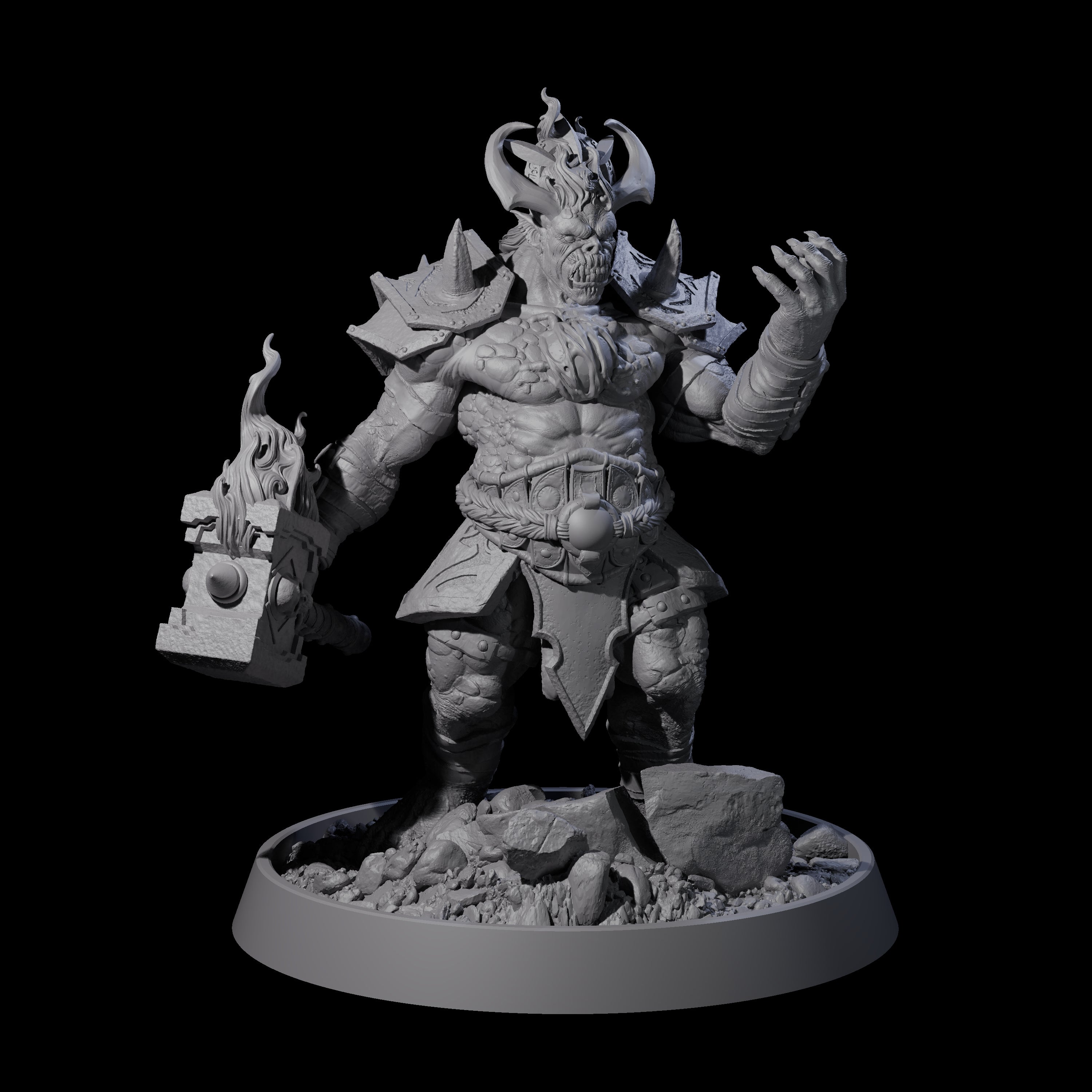 Legionnaire of Hel C Miniature for Dungeons and Dragons, Pathfinder or other TTRPGs