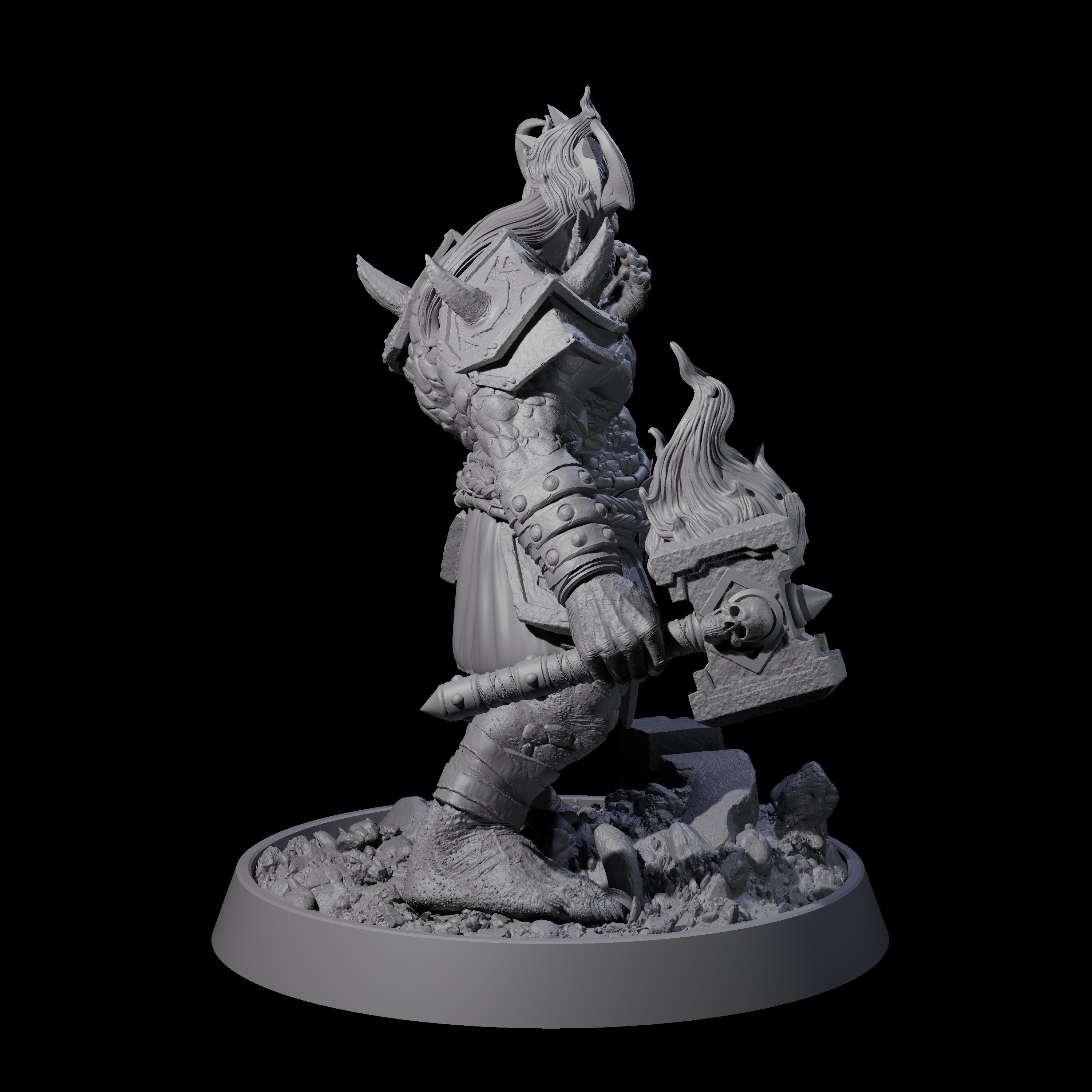 Legionnaire of Hel C Miniature for Dungeons and Dragons, Pathfinder or other TTRPGs