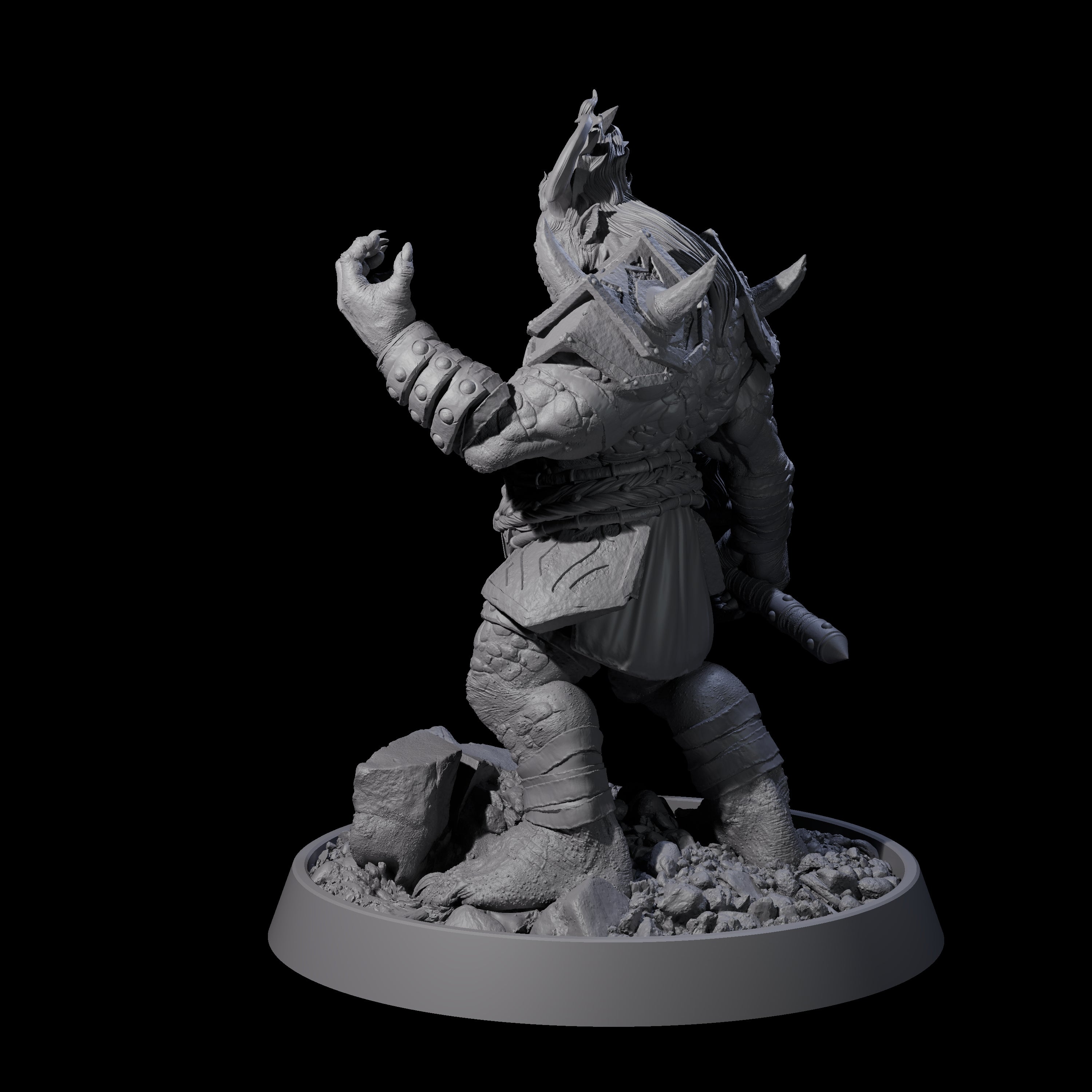 Legionnaire of Hel C Miniature for Dungeons and Dragons, Pathfinder or other TTRPGs