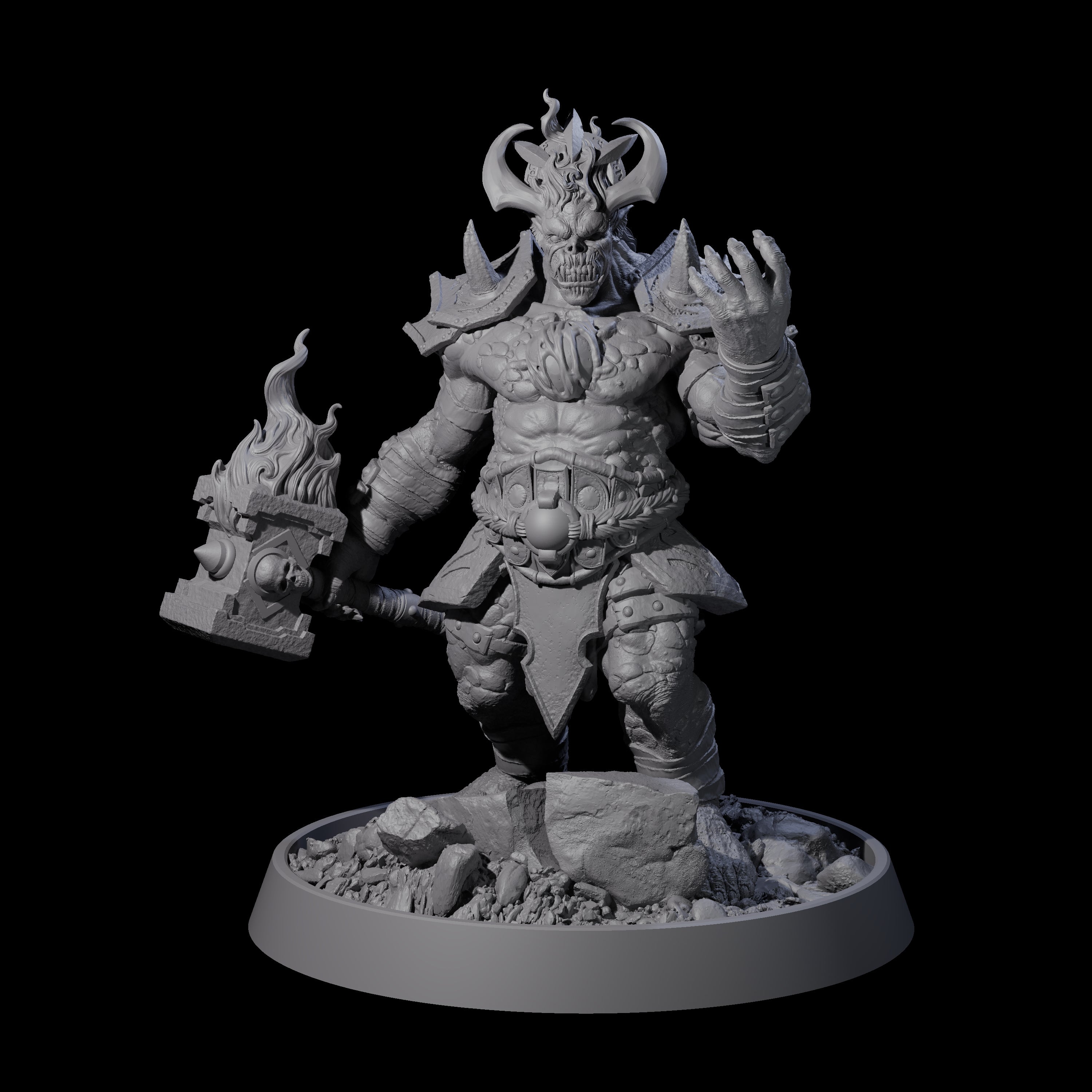 Legionnaire of Hel C Miniature for Dungeons and Dragons, Pathfinder or other TTRPGs