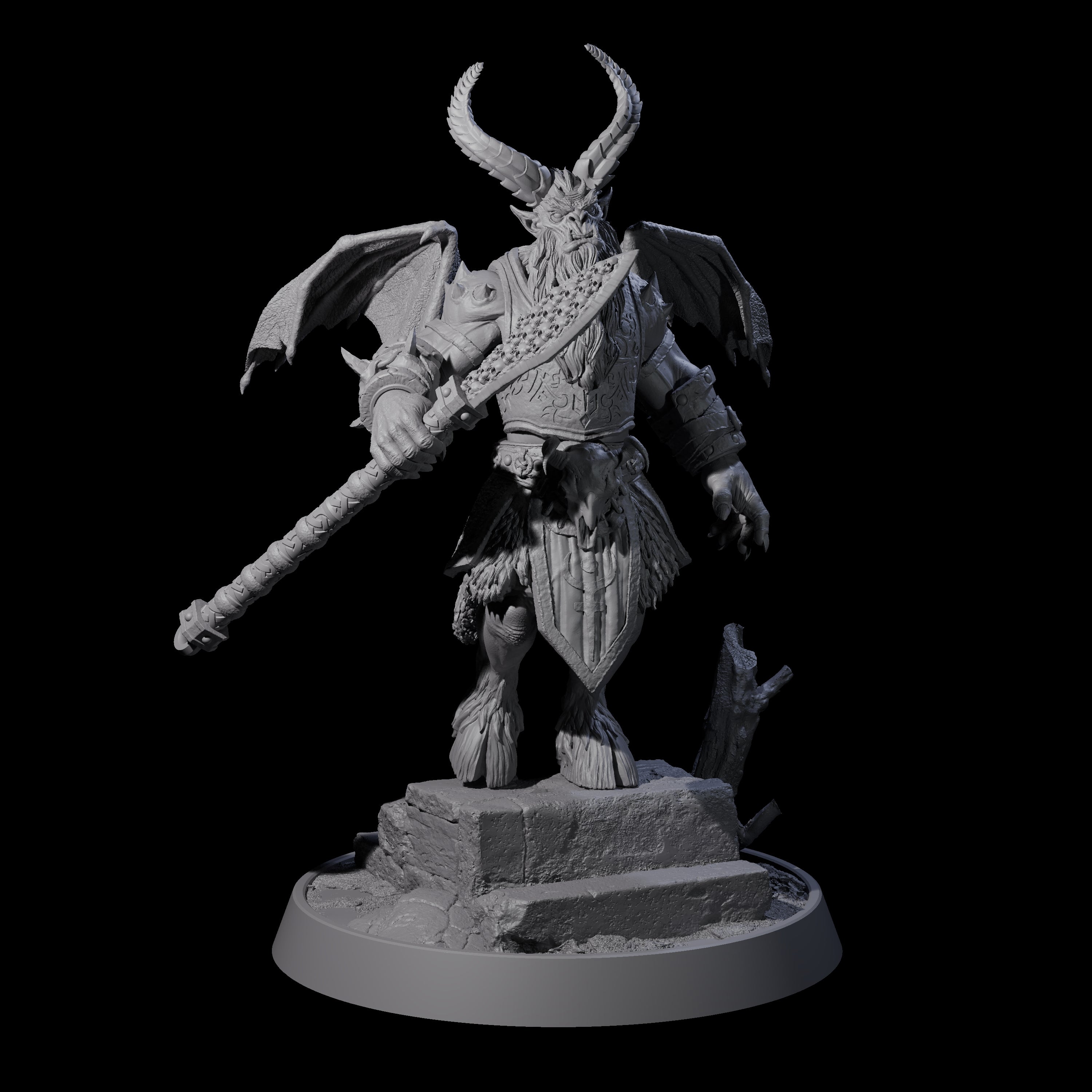 Legionnaire of Hel D Miniature for Dungeons and Dragons, Pathfinder or other TTRPGs