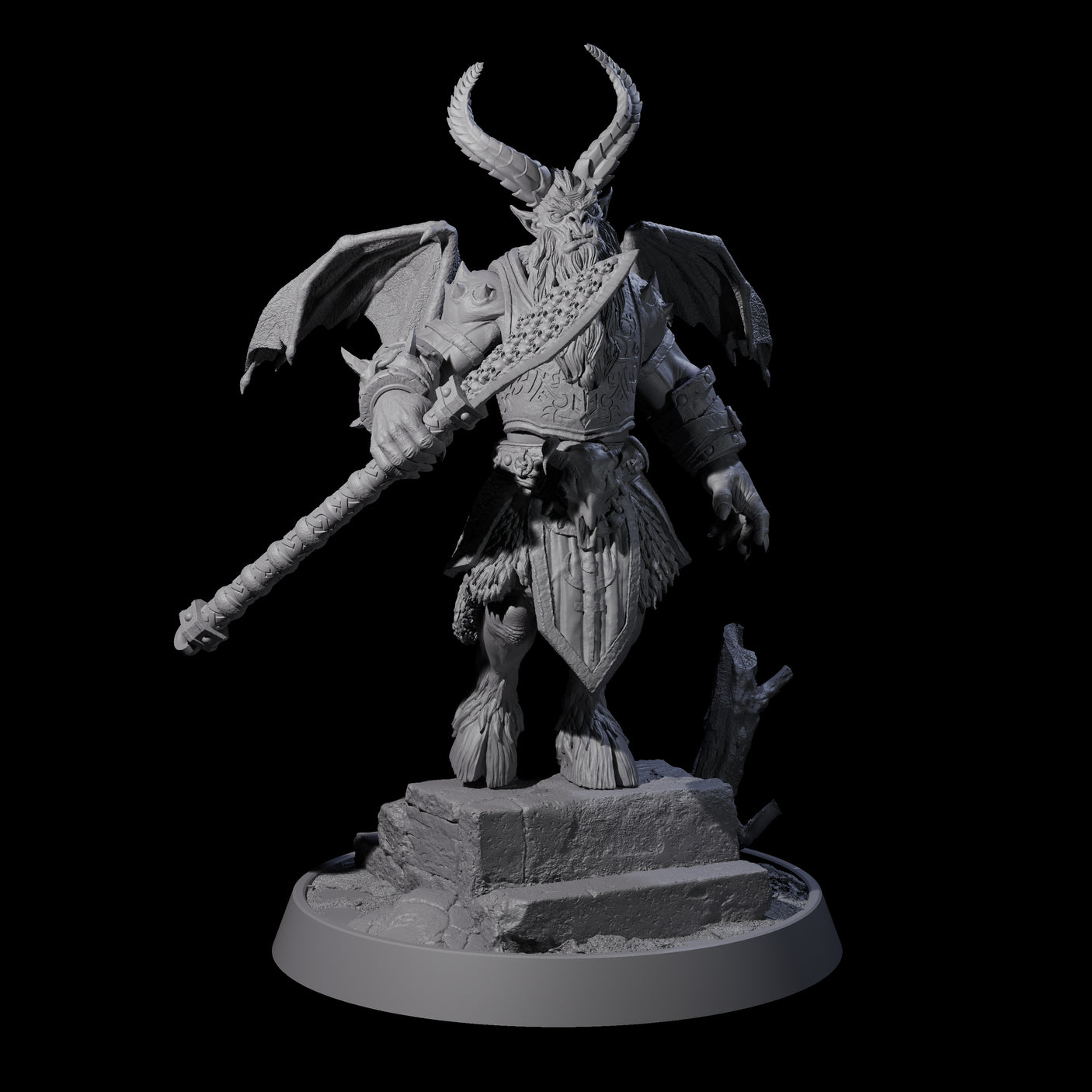 Legionnaire of Hel D Miniature for Dungeons and Dragons, Pathfinder or other TTRPGs