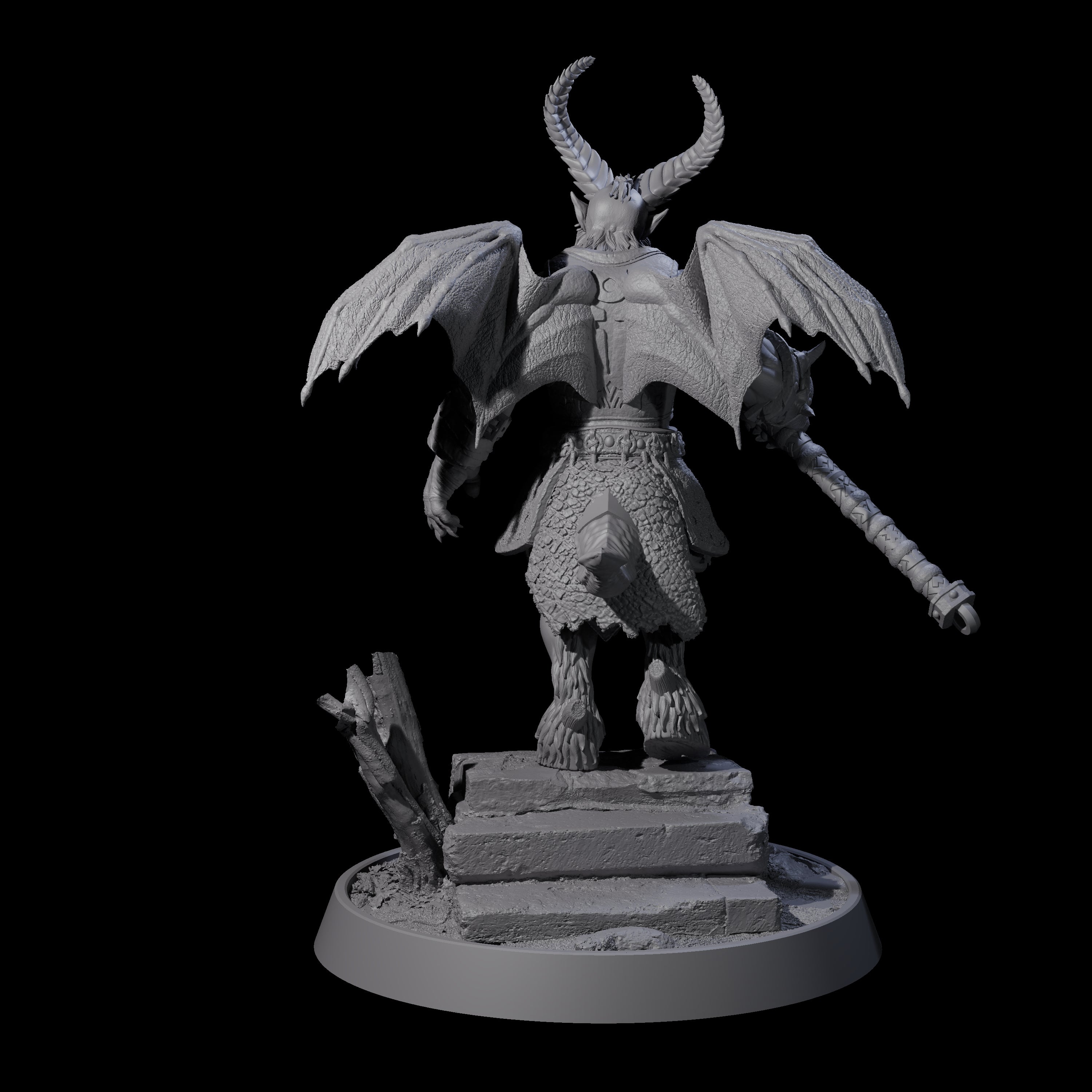 Legionnaire of Hel D Miniature for Dungeons and Dragons, Pathfinder or other TTRPGs