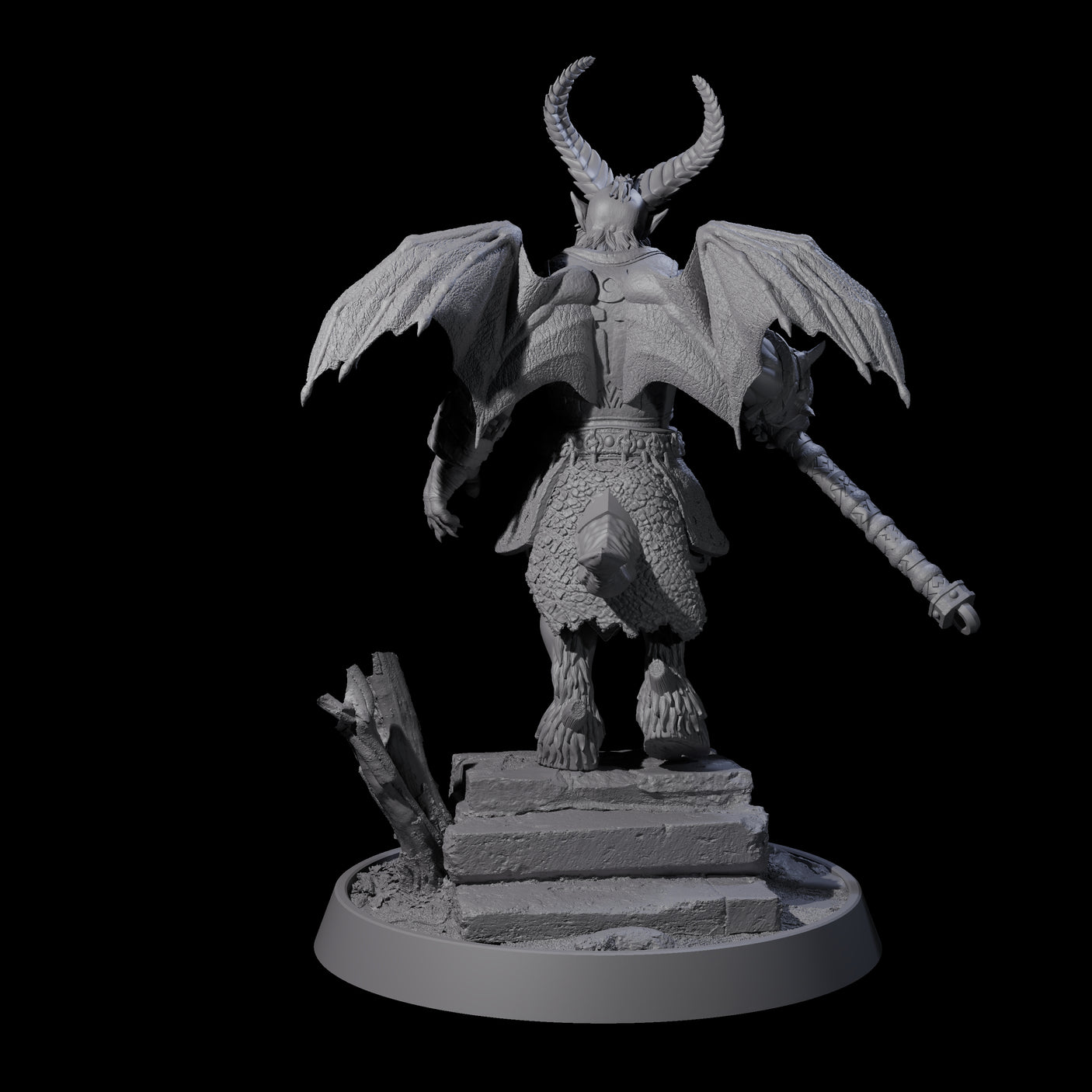 Legionnaire of Hel D Miniature for Dungeons and Dragons, Pathfinder or other TTRPGs