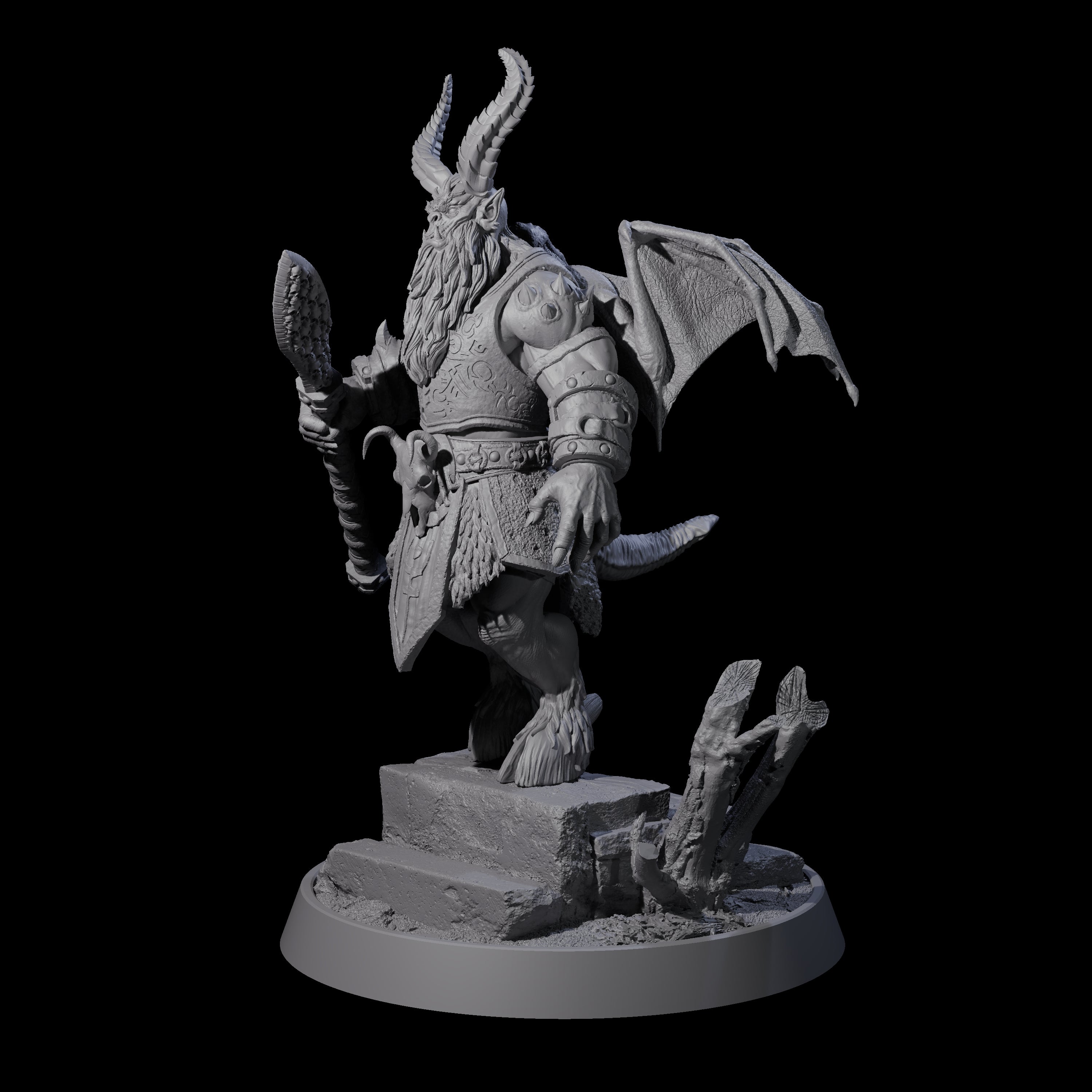 Legionnaire of Hel D Miniature for Dungeons and Dragons, Pathfinder or other TTRPGs