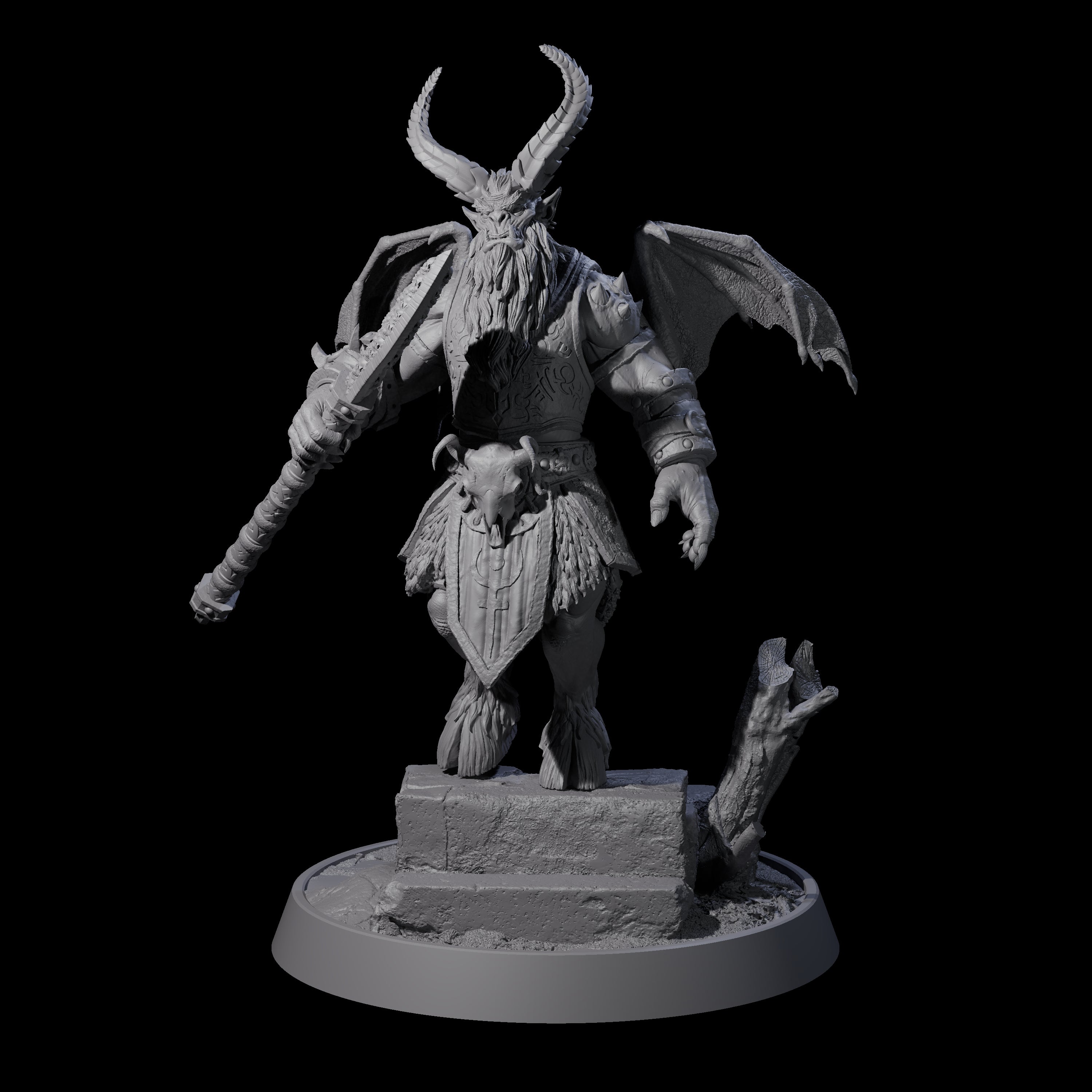 Legionnaire of Hel D Miniature for Dungeons and Dragons, Pathfinder or other TTRPGs