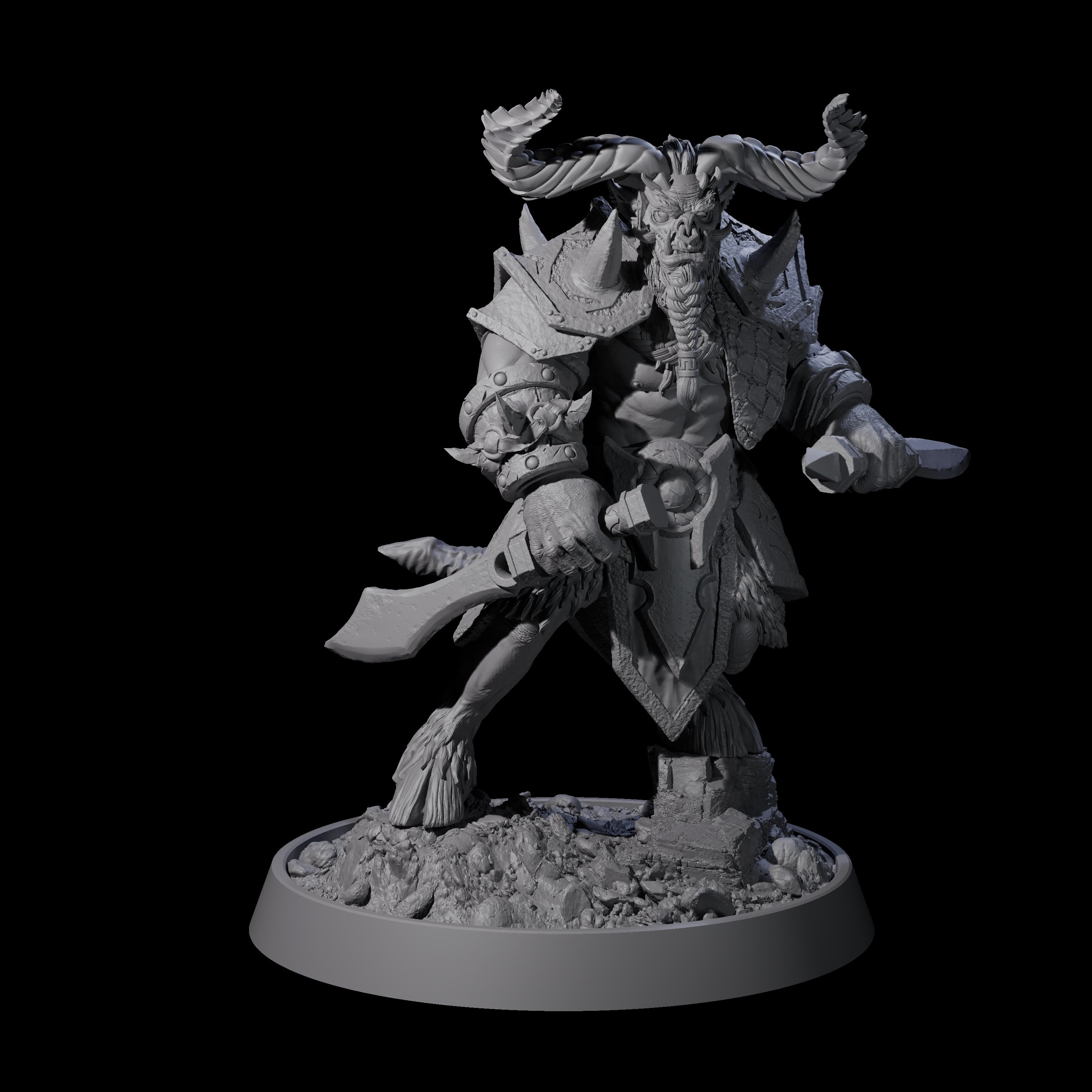 Legionnaire of Hel E Miniature for Dungeons and Dragons, Pathfinder or other TTRPGs