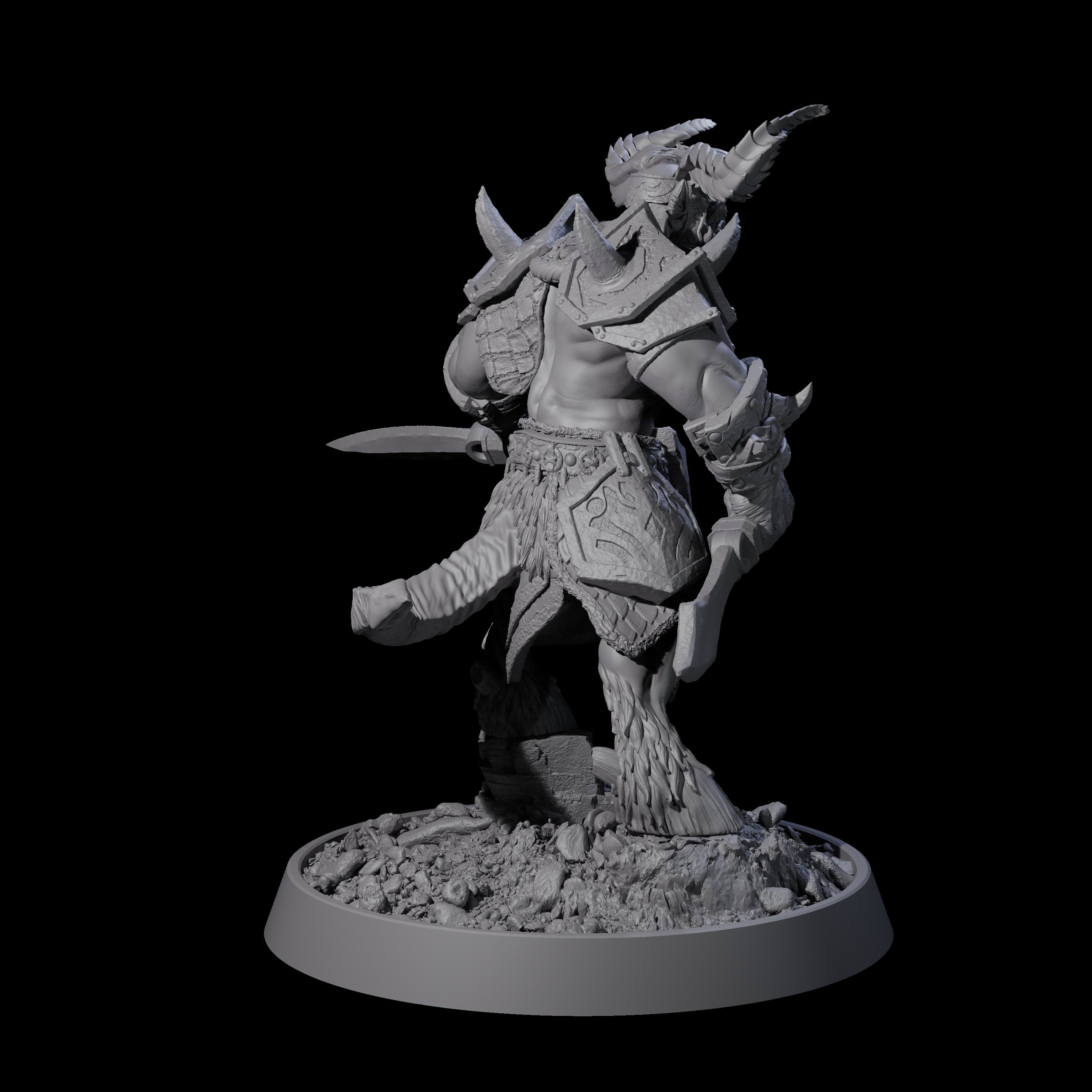 Legionnaire of Hel E Miniature for Dungeons and Dragons, Pathfinder or other TTRPGs