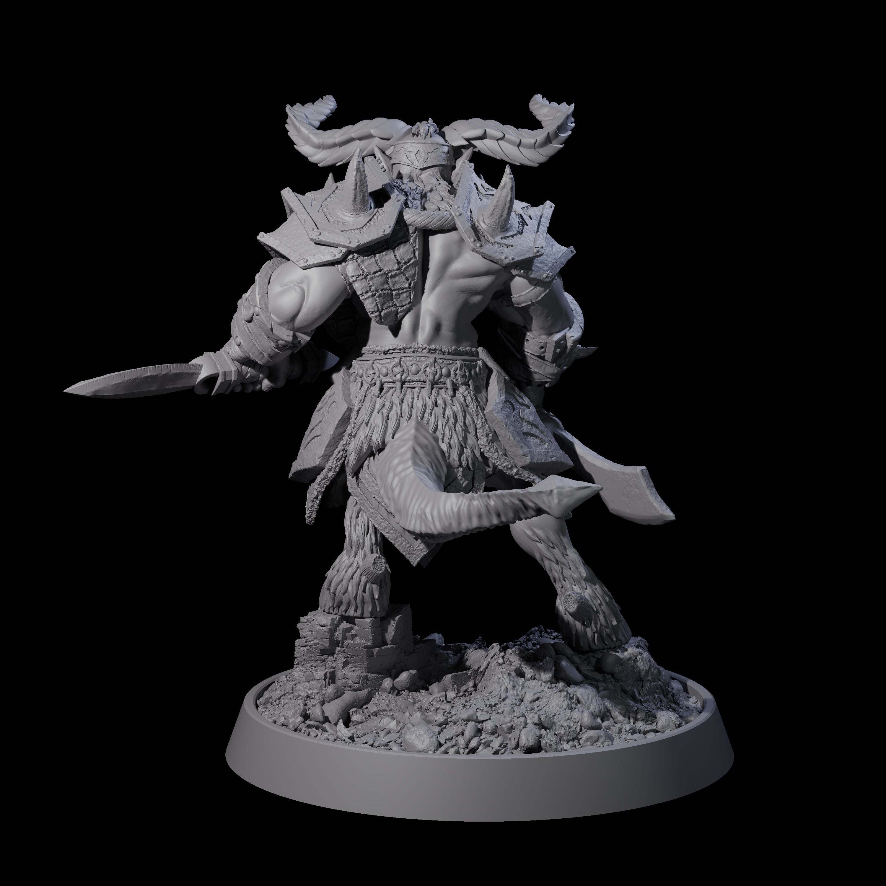 Legionnaire of Hel E Miniature for Dungeons and Dragons, Pathfinder or other TTRPGs