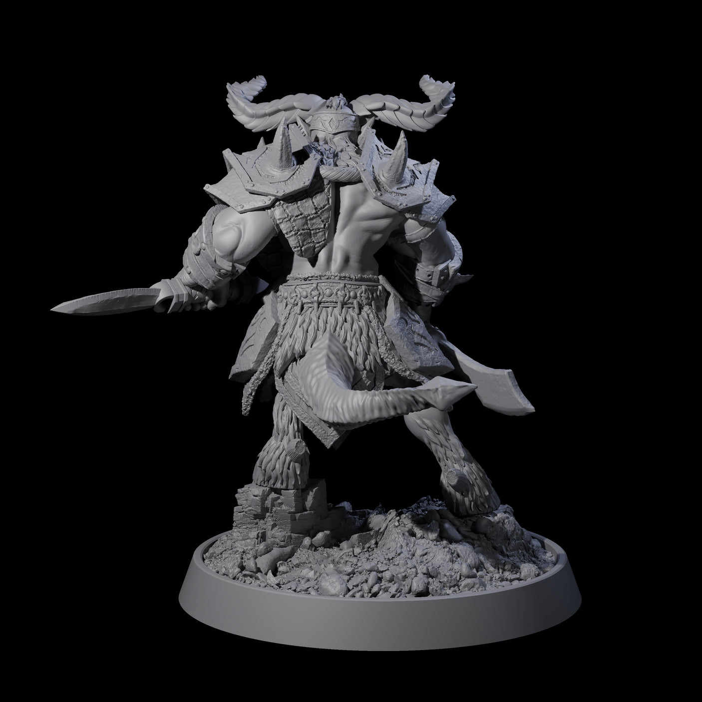 Legionnaire of Hel E Miniature for Dungeons and Dragons, Pathfinder or other TTRPGs