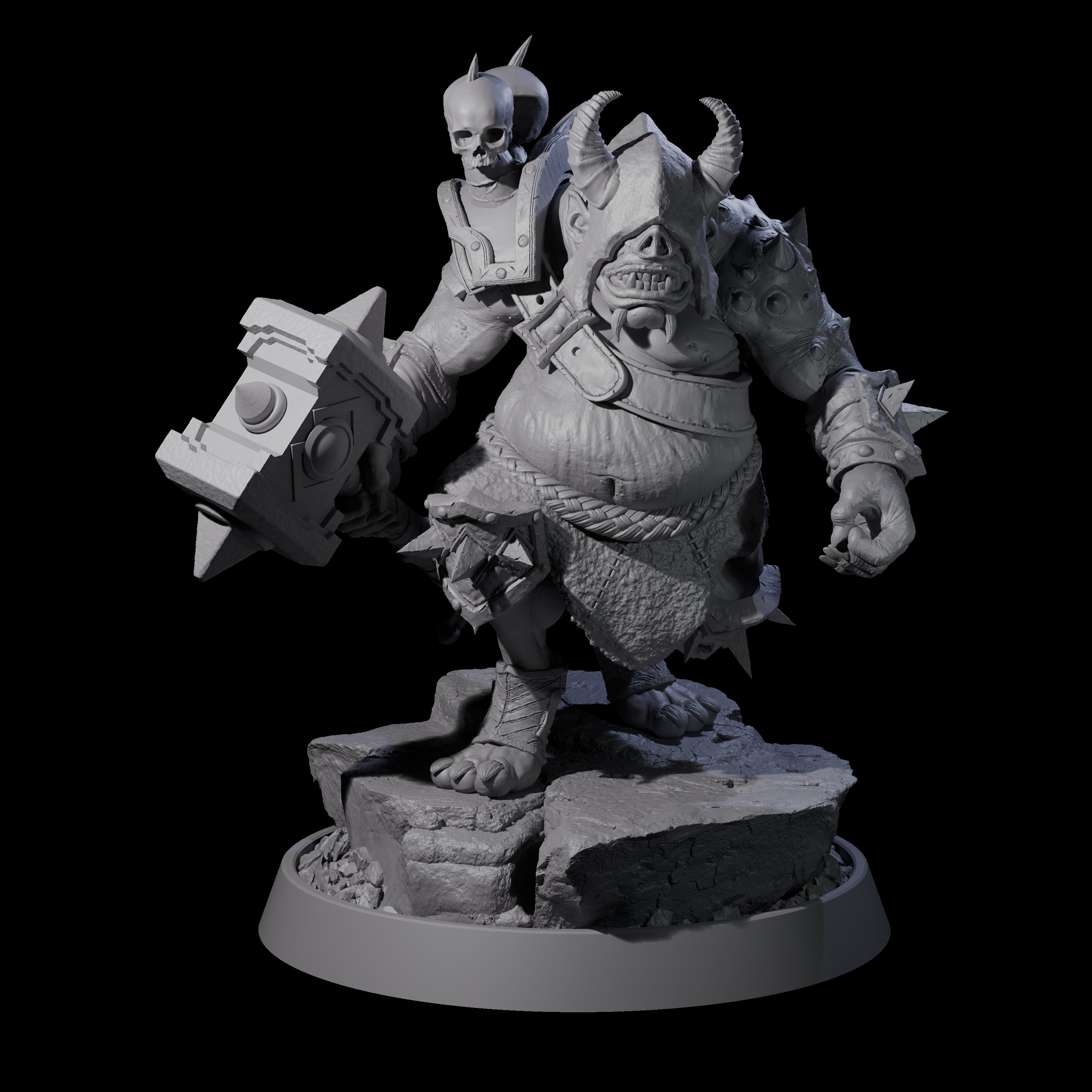 Legionnaire of Hel F Miniature for Dungeons and Dragons, Pathfinder or other TTRPGs