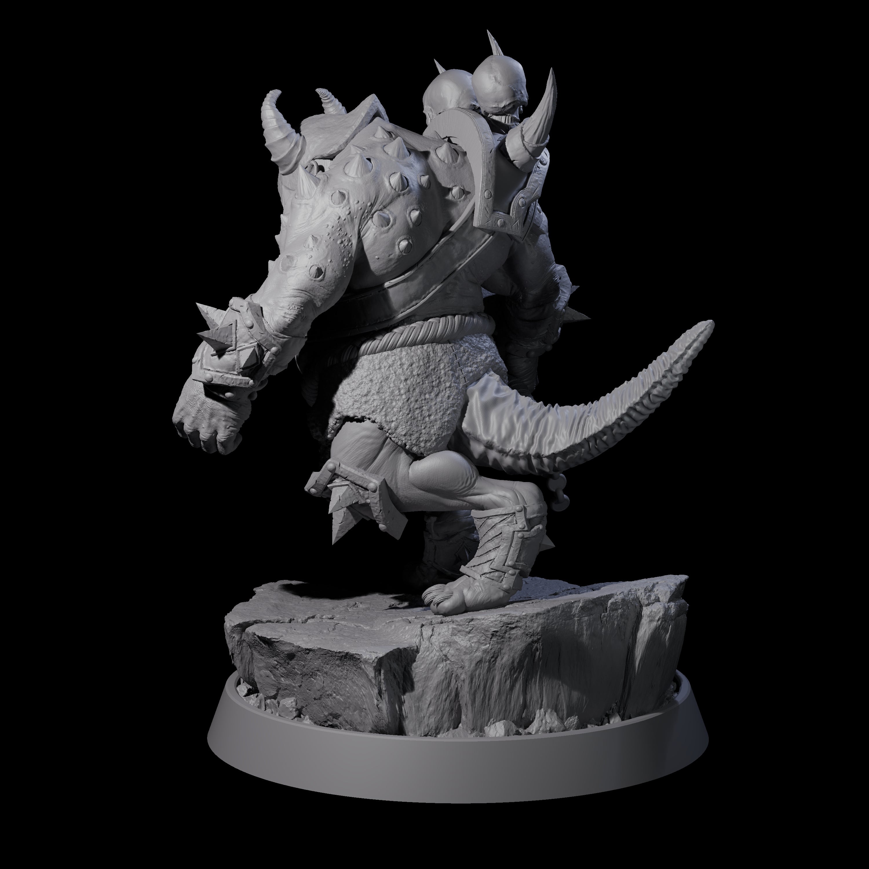 Legionnaire of Hel F Miniature for Dungeons and Dragons, Pathfinder or other TTRPGs