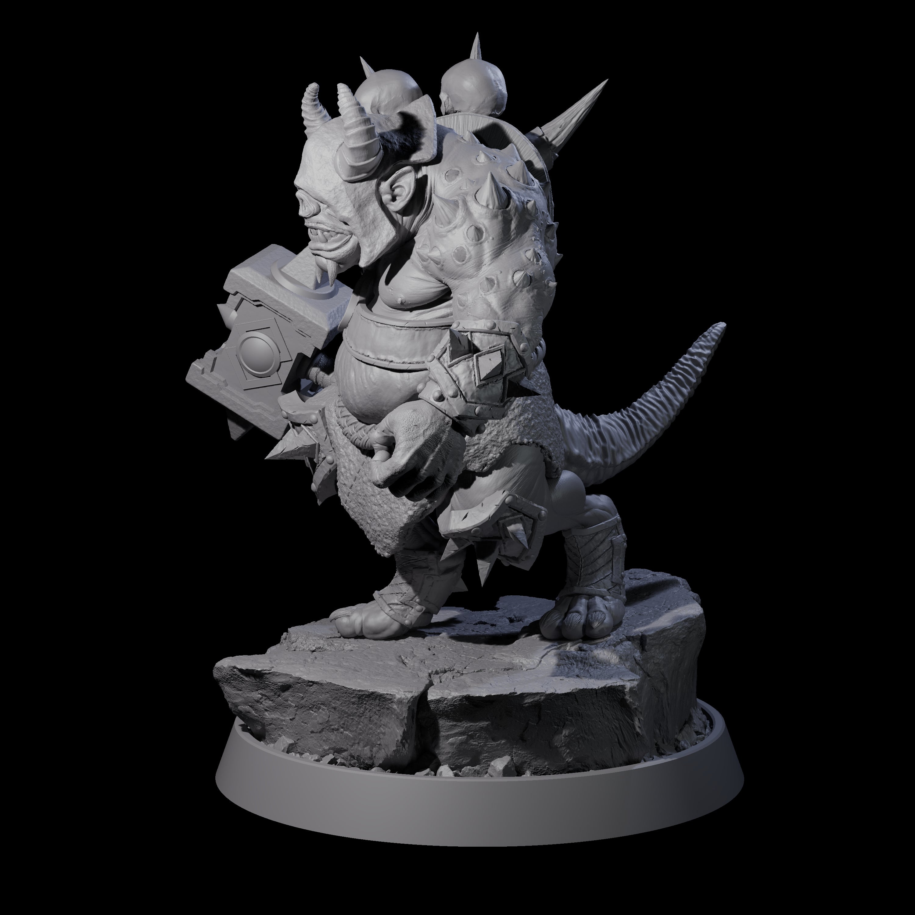 Legionnaire of Hel F Miniature for Dungeons and Dragons, Pathfinder or other TTRPGs