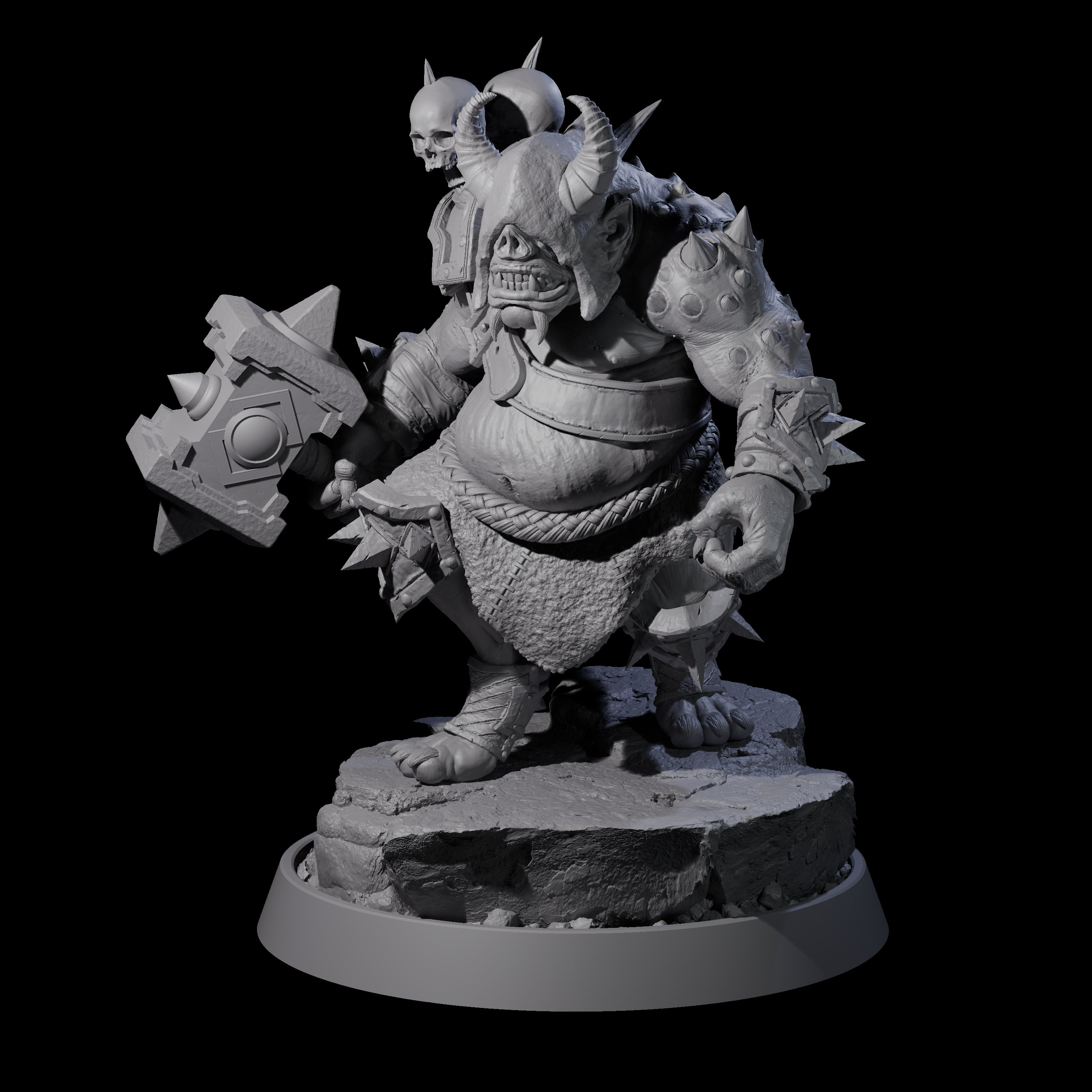 Legionnaire of Hel F Miniature for Dungeons and Dragons, Pathfinder or other TTRPGs