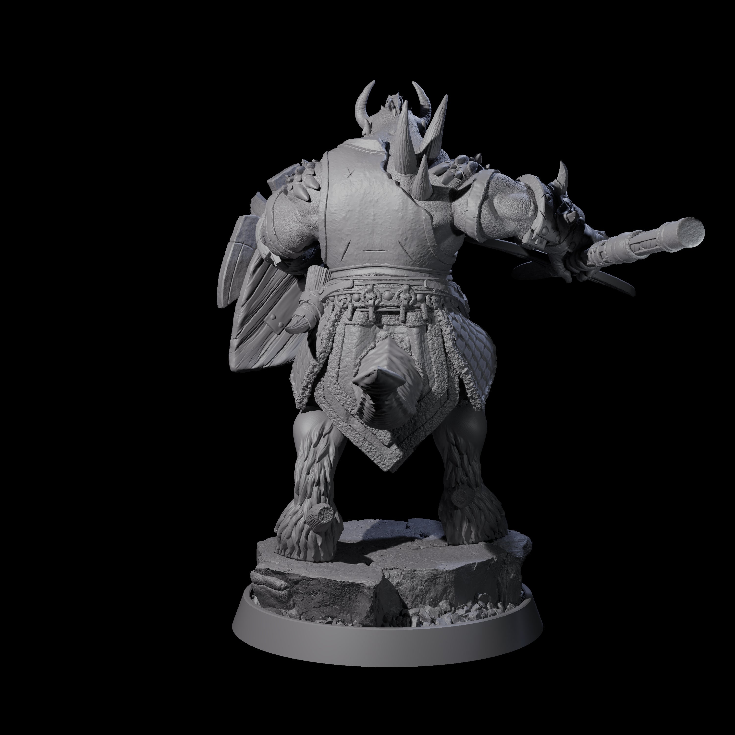 Legionnaire of Hel G Miniature for Dungeons and Dragons, Pathfinder or other TTRPGs