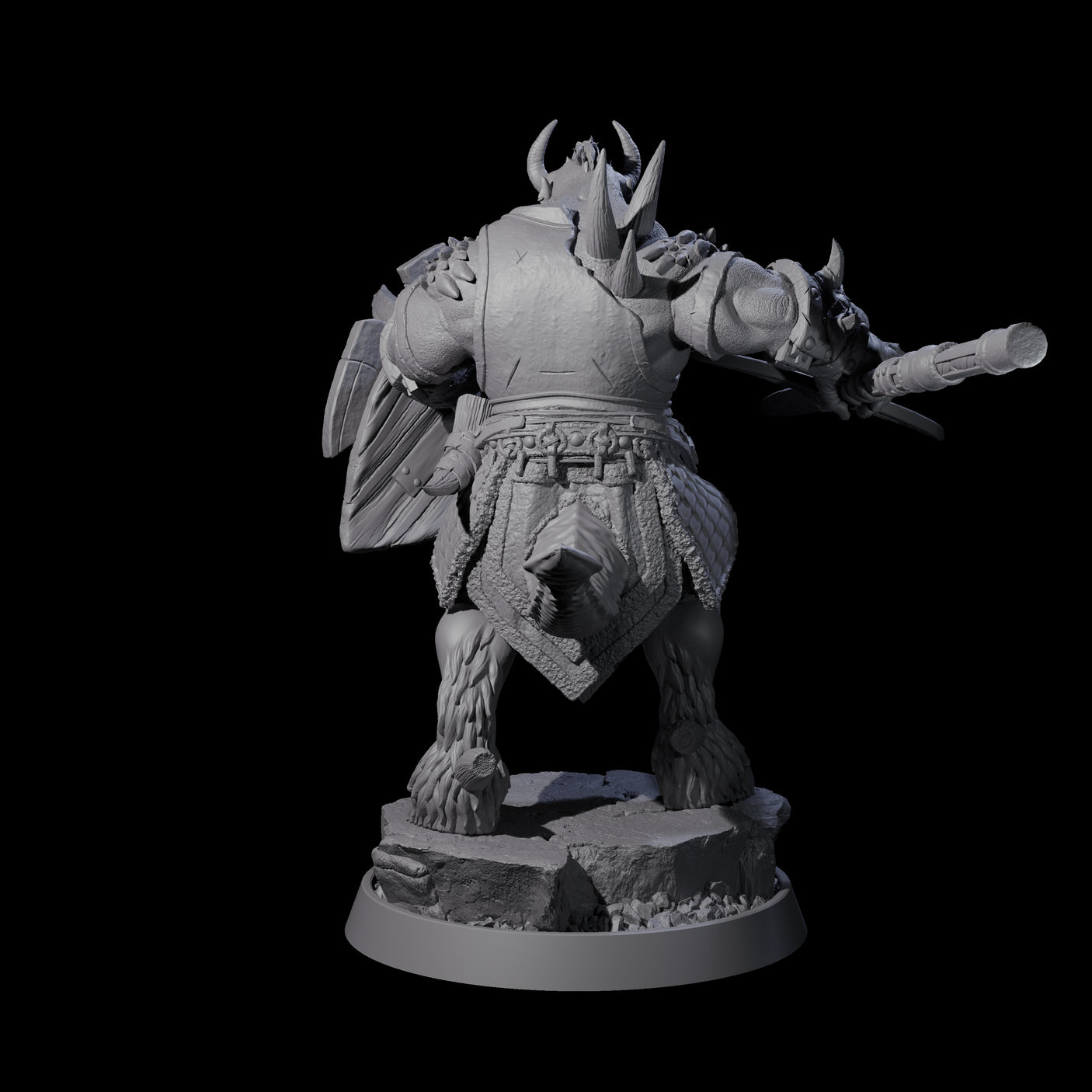 Legionnaire of Hel G Miniature for Dungeons and Dragons, Pathfinder or other TTRPGs