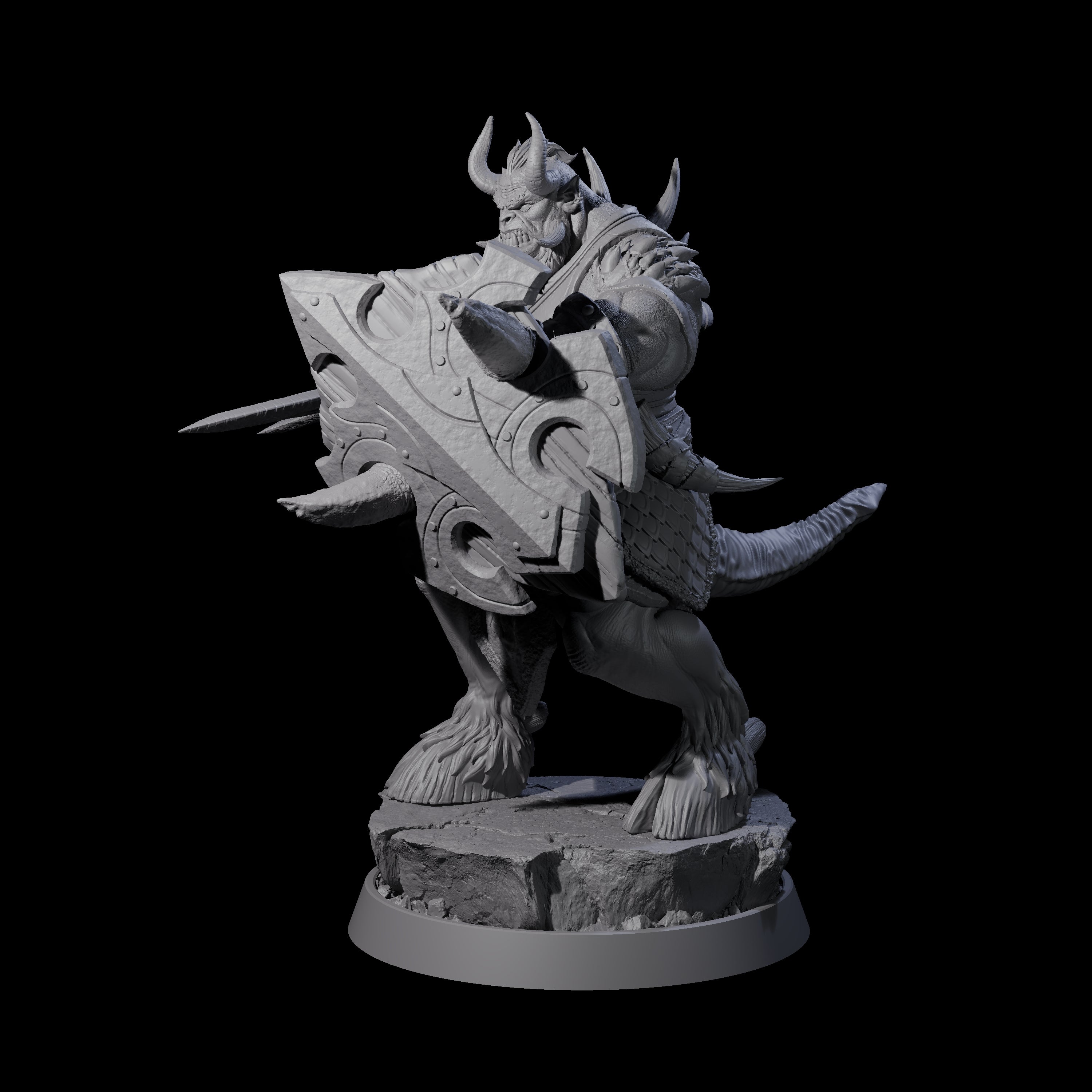 Legionnaire of Hel G Miniature for Dungeons and Dragons, Pathfinder or other TTRPGs