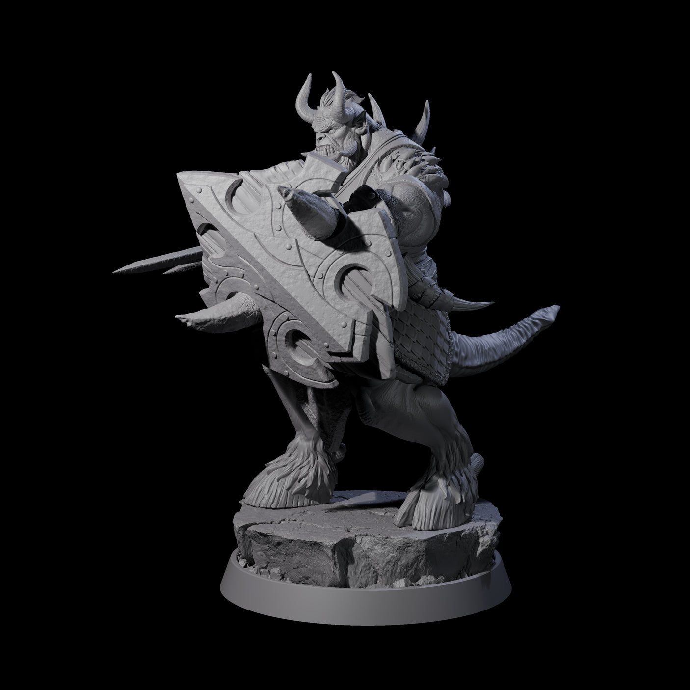 Legionnaire of Hel G Miniature for Dungeons and Dragons, Pathfinder or other TTRPGs