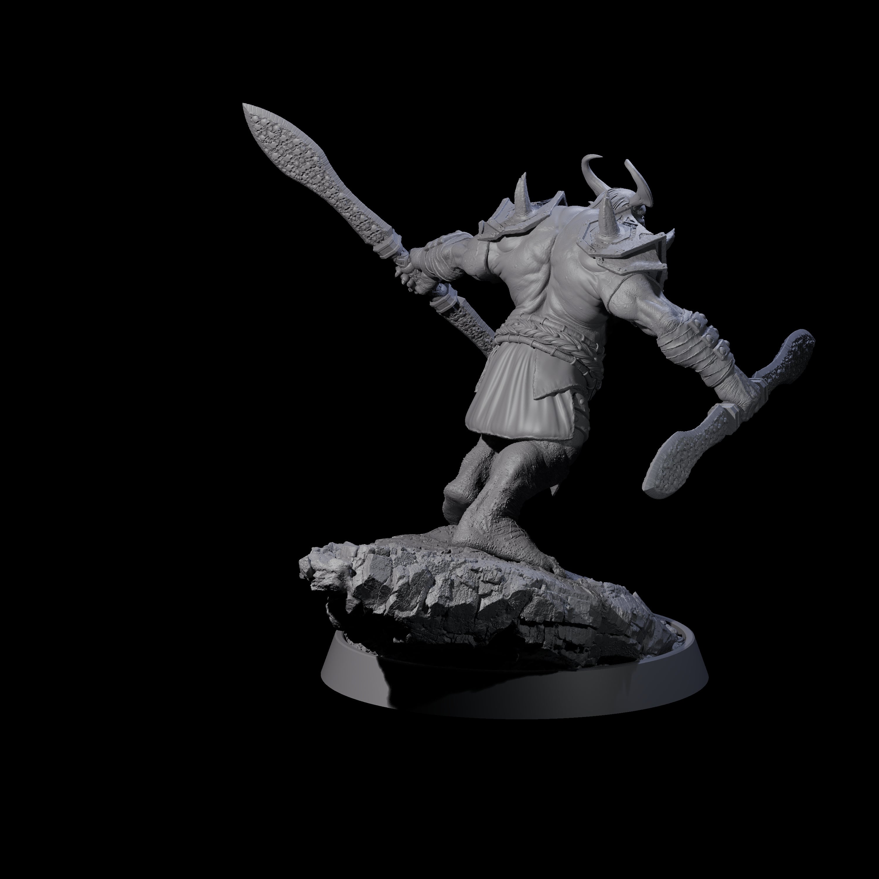 Legionnaire of Hel H Miniature for Dungeons and Dragons, Pathfinder or other TTRPGs