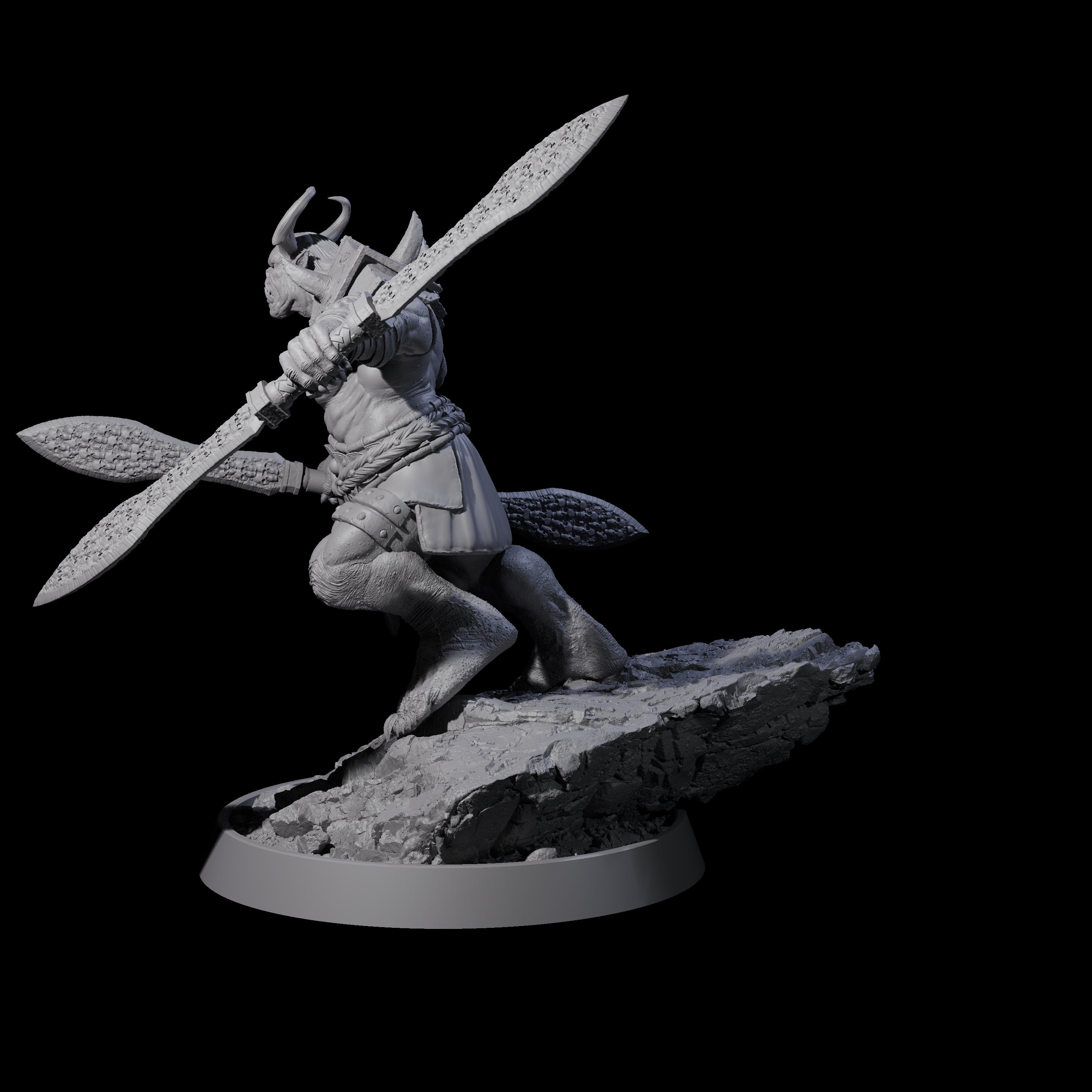 Legionnaire of Hel H Miniature for Dungeons and Dragons, Pathfinder or other TTRPGs