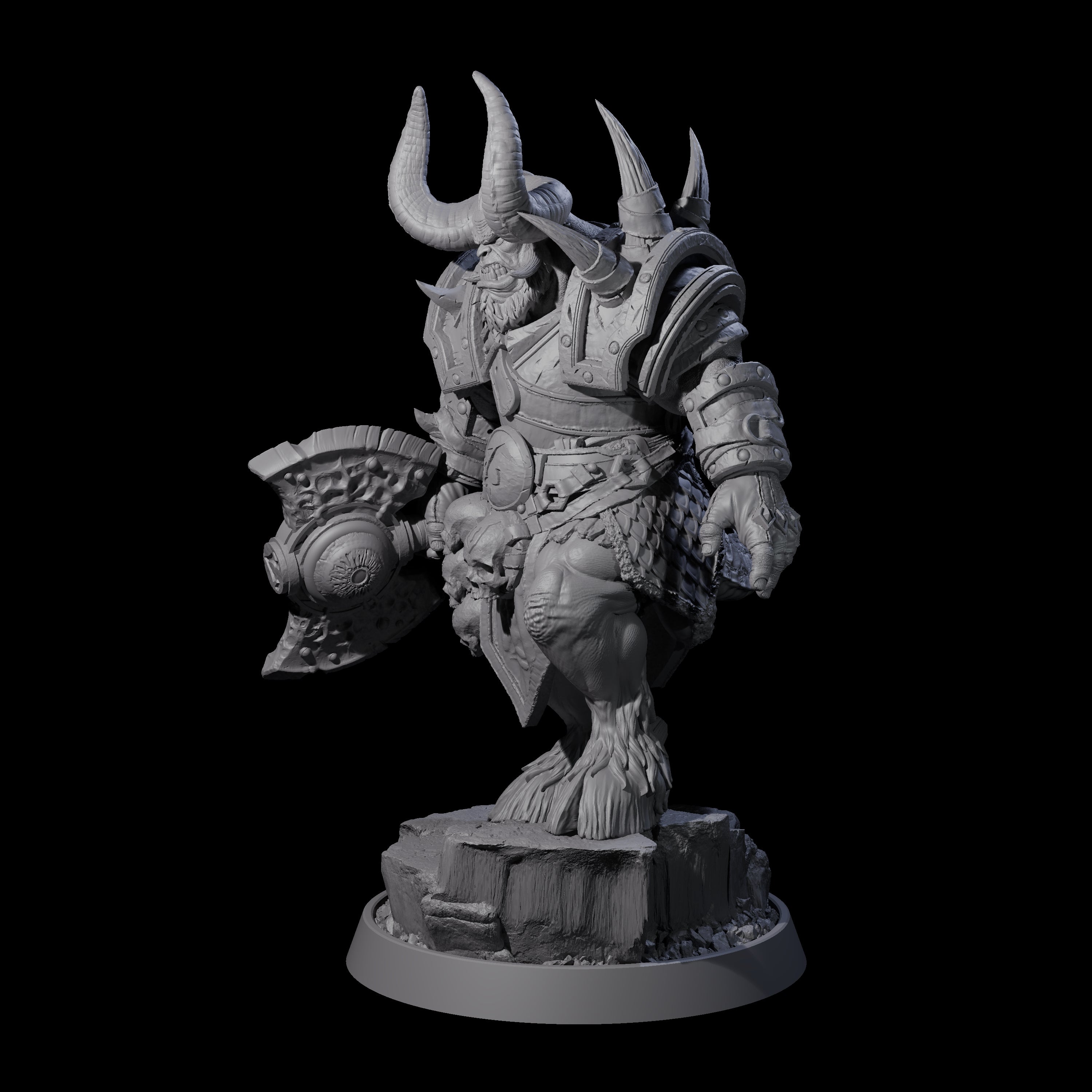 Legionnaire of Hel J Miniature for Dungeons and Dragons, Pathfinder or other TTRPGs