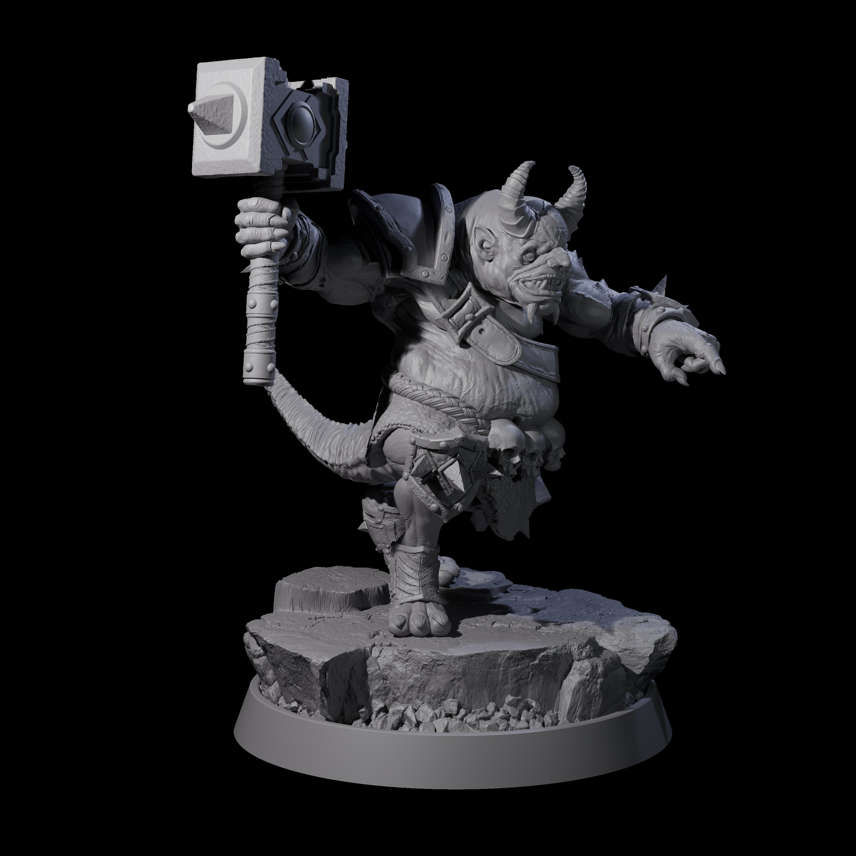 Legionnaire of Hel K Miniature for Dungeons and Dragons, Pathfinder or other TTRPGs