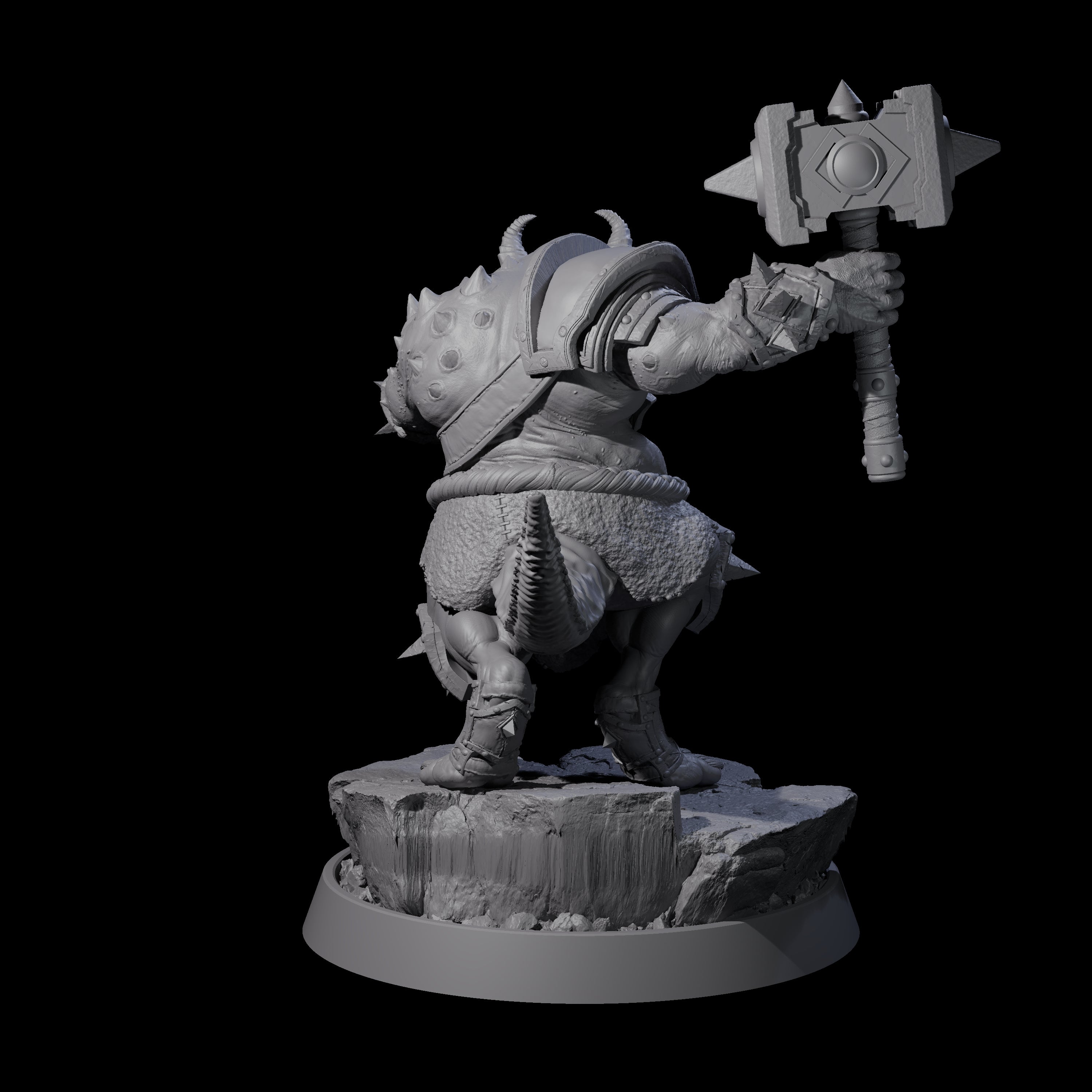 Legionnaire of Hel K Miniature for Dungeons and Dragons, Pathfinder or other TTRPGs