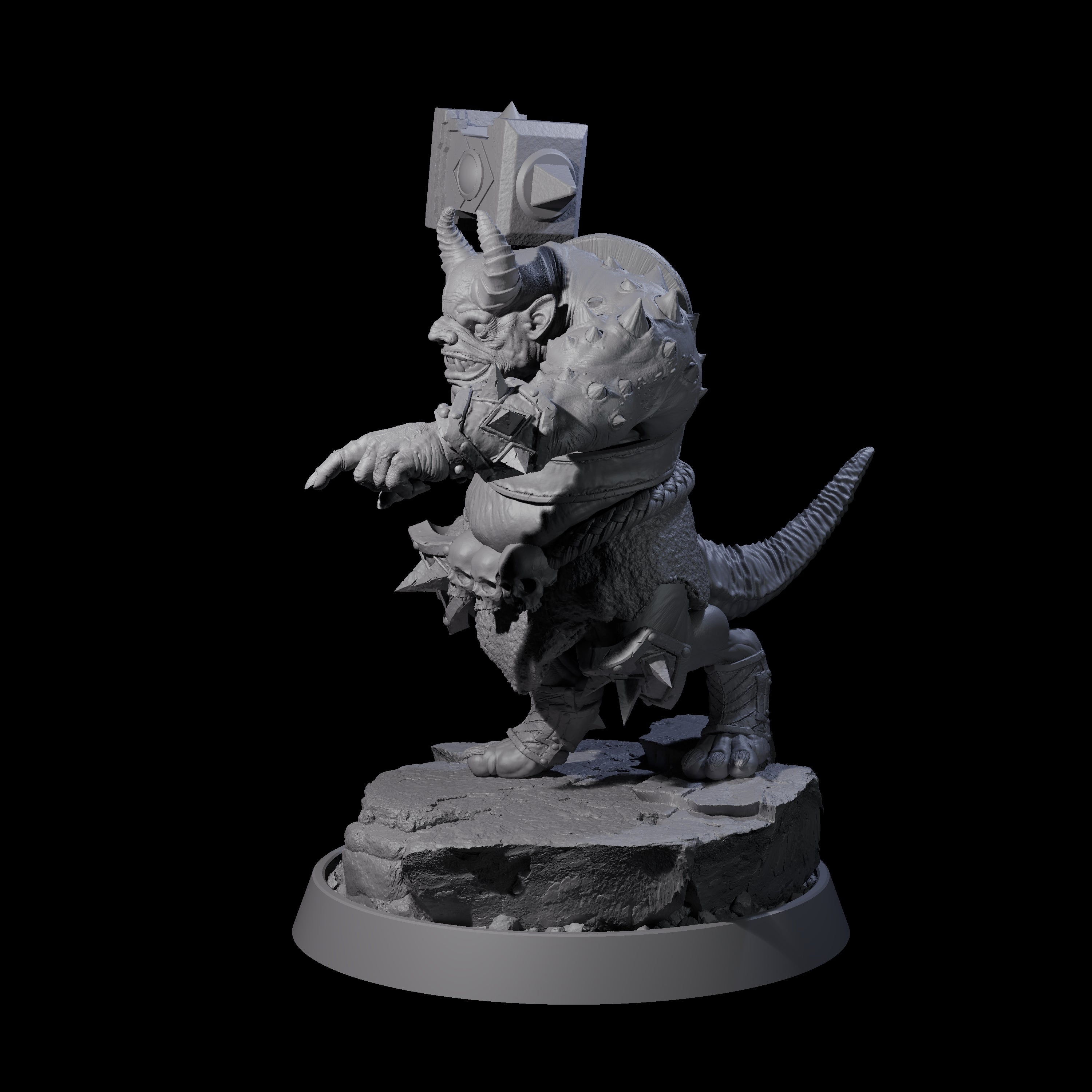 Legionnaire of Hel K Miniature for Dungeons and Dragons, Pathfinder or other TTRPGs