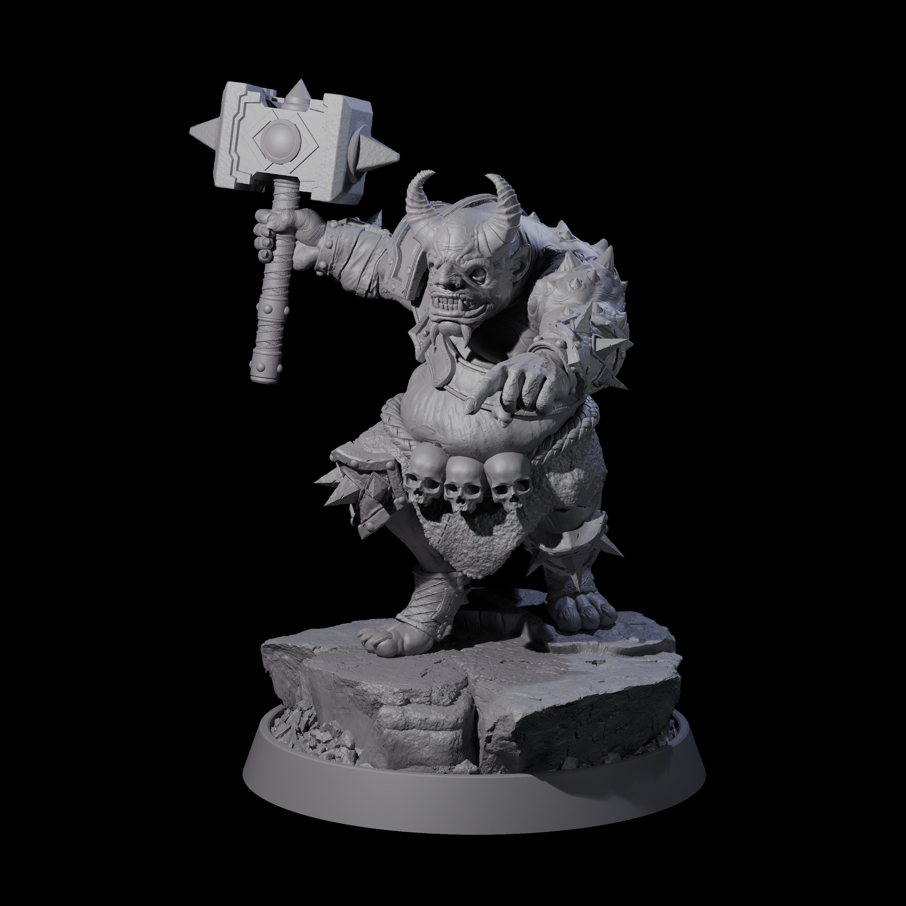 Legionnaire of Hel K Miniature for Dungeons and Dragons, Pathfinder or other TTRPGs