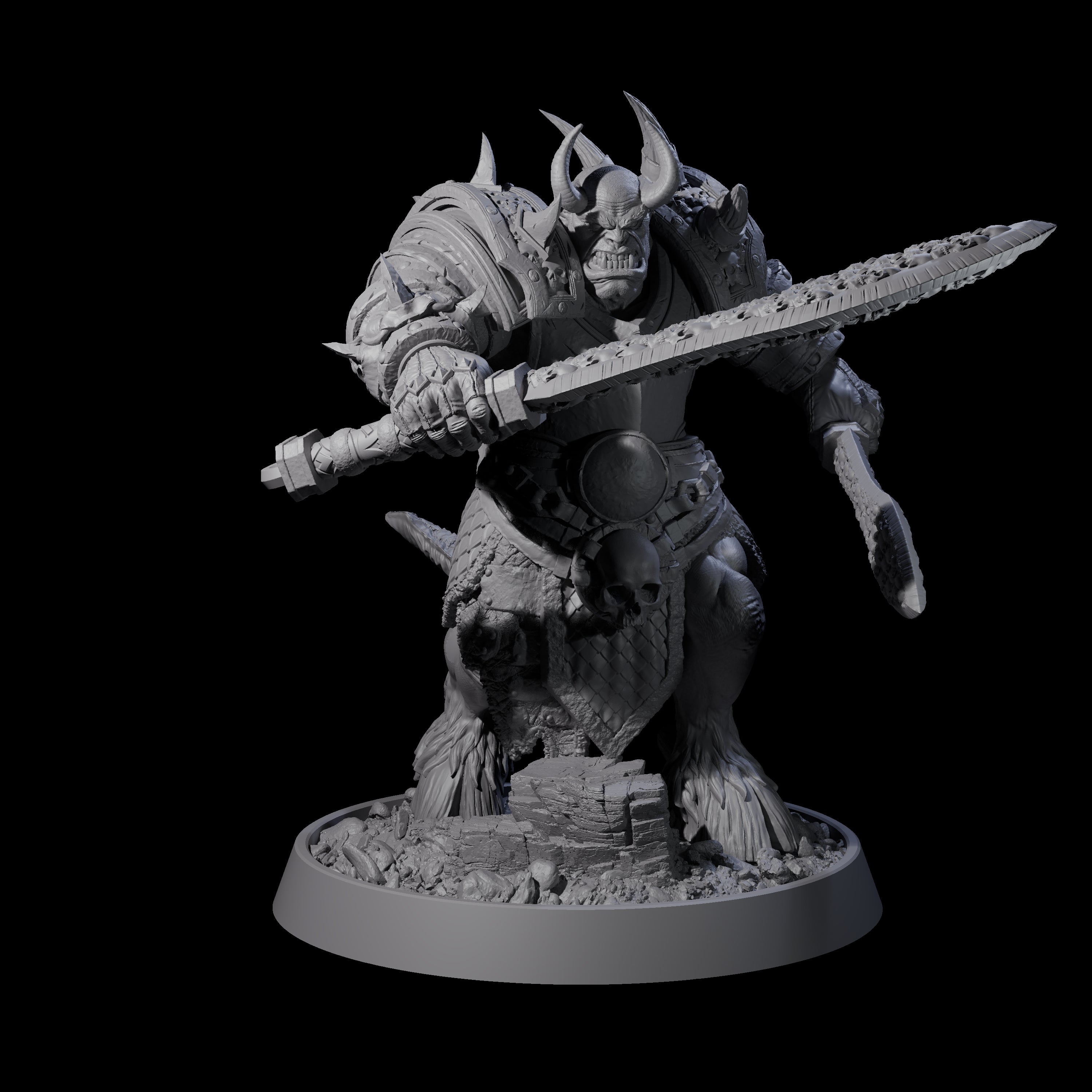 Legionnaire of Hel L Miniature for Dungeons and Dragons, Pathfinder or other TTRPGs