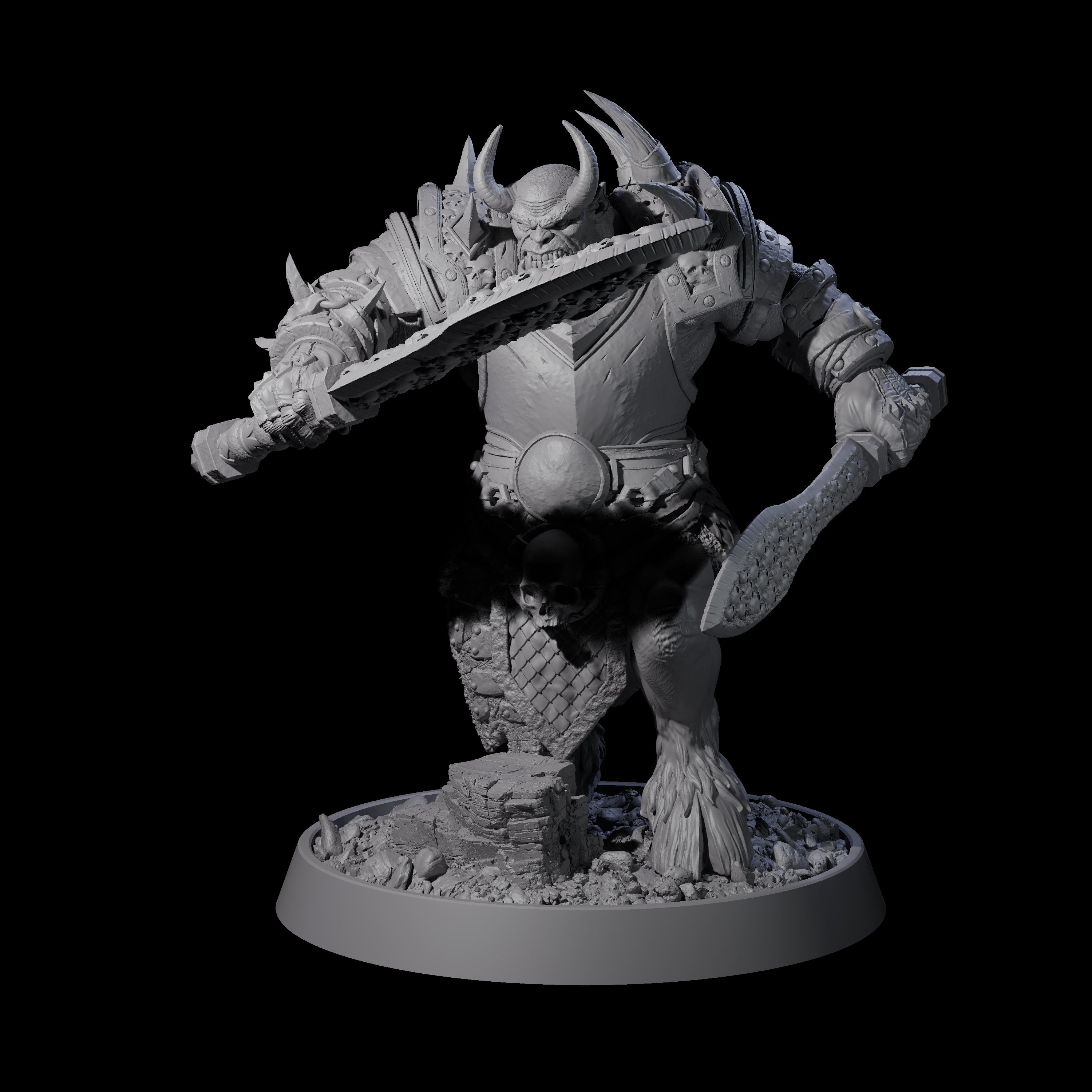 Legionnaire of Hel L Miniature for Dungeons and Dragons, Pathfinder or other TTRPGs